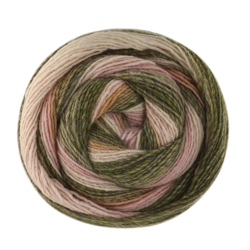 gomitolo fumo lana grossa - pale yellow/grey/rose/olive (516) - 200gr (700mt) | 1pc