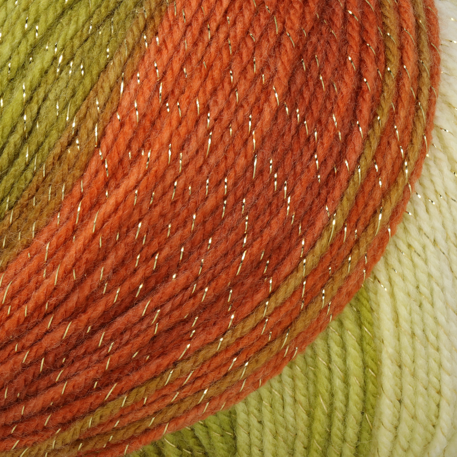 miss tricot filati van gogh batik lux green/beige/brickred (060) - 100gr (360mt) | 1pc