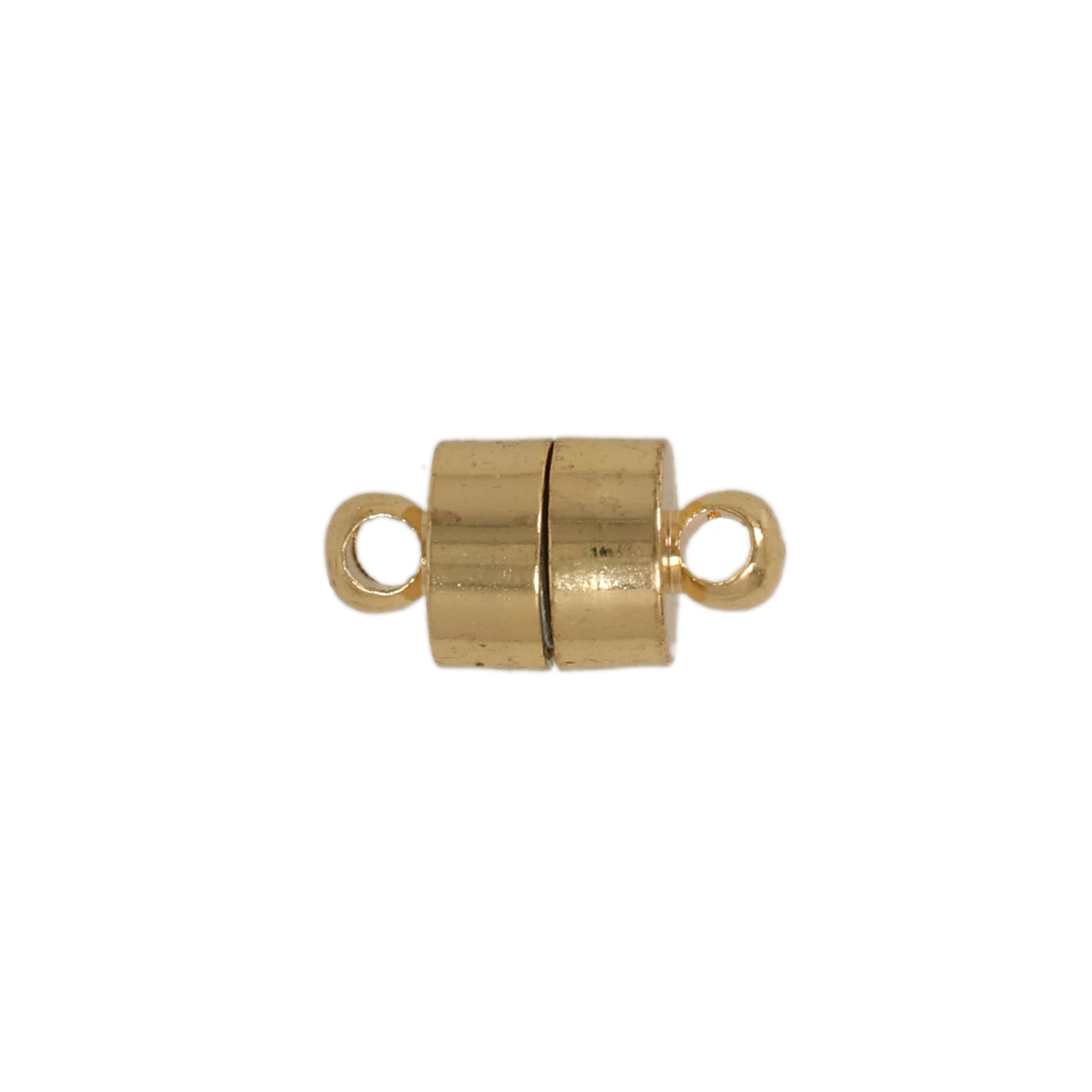 gold plated magnetic clasp 8x6mm | 1pc