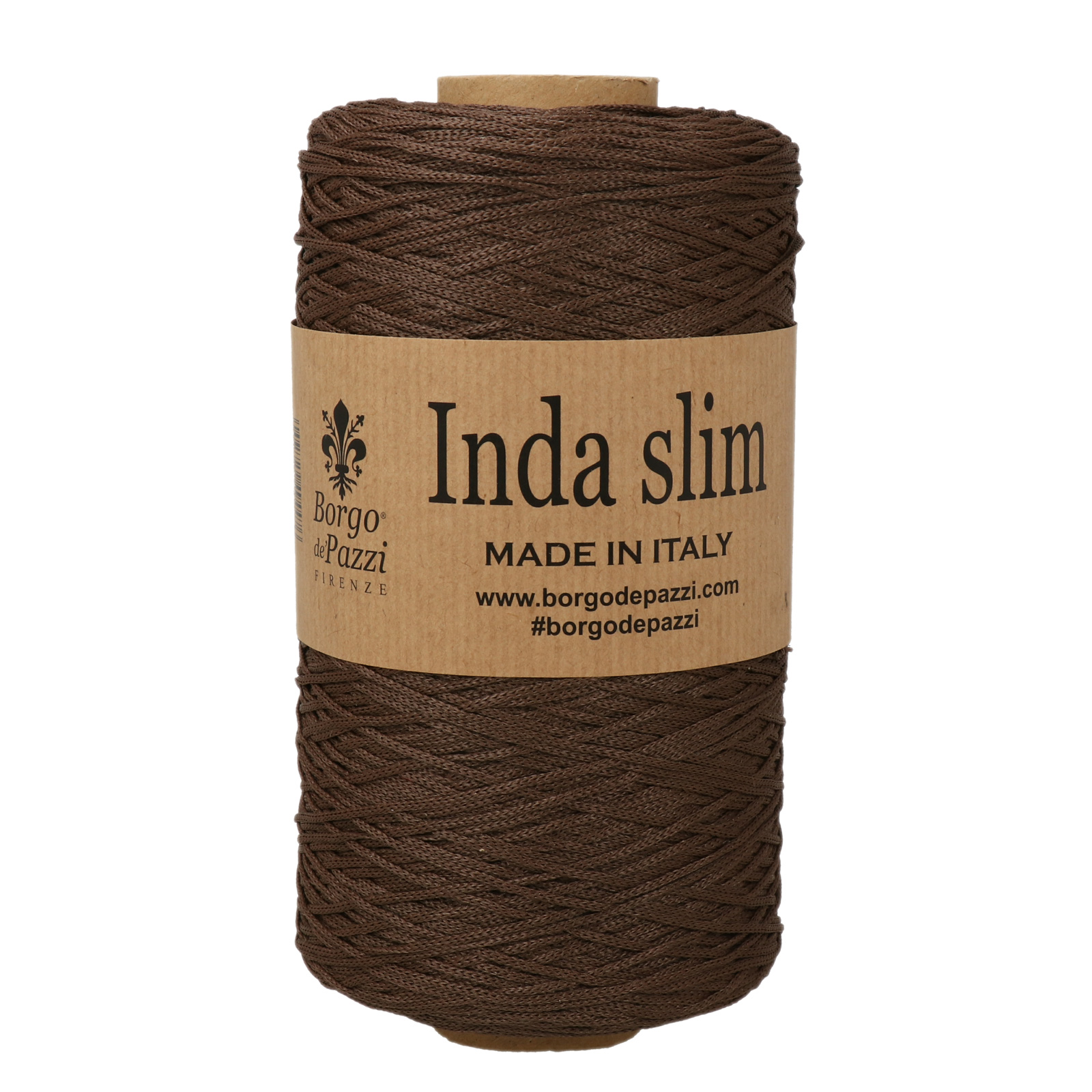 borgo de' pazzi inda slim - coffee (41) - 300gr (650mt) | 1pc