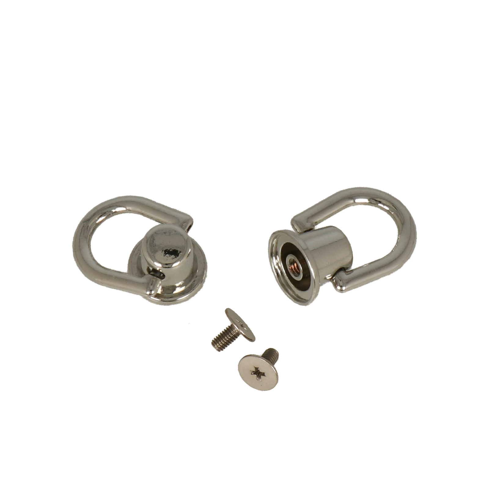 bag bridges connectors silver 20x15mm | 4pc