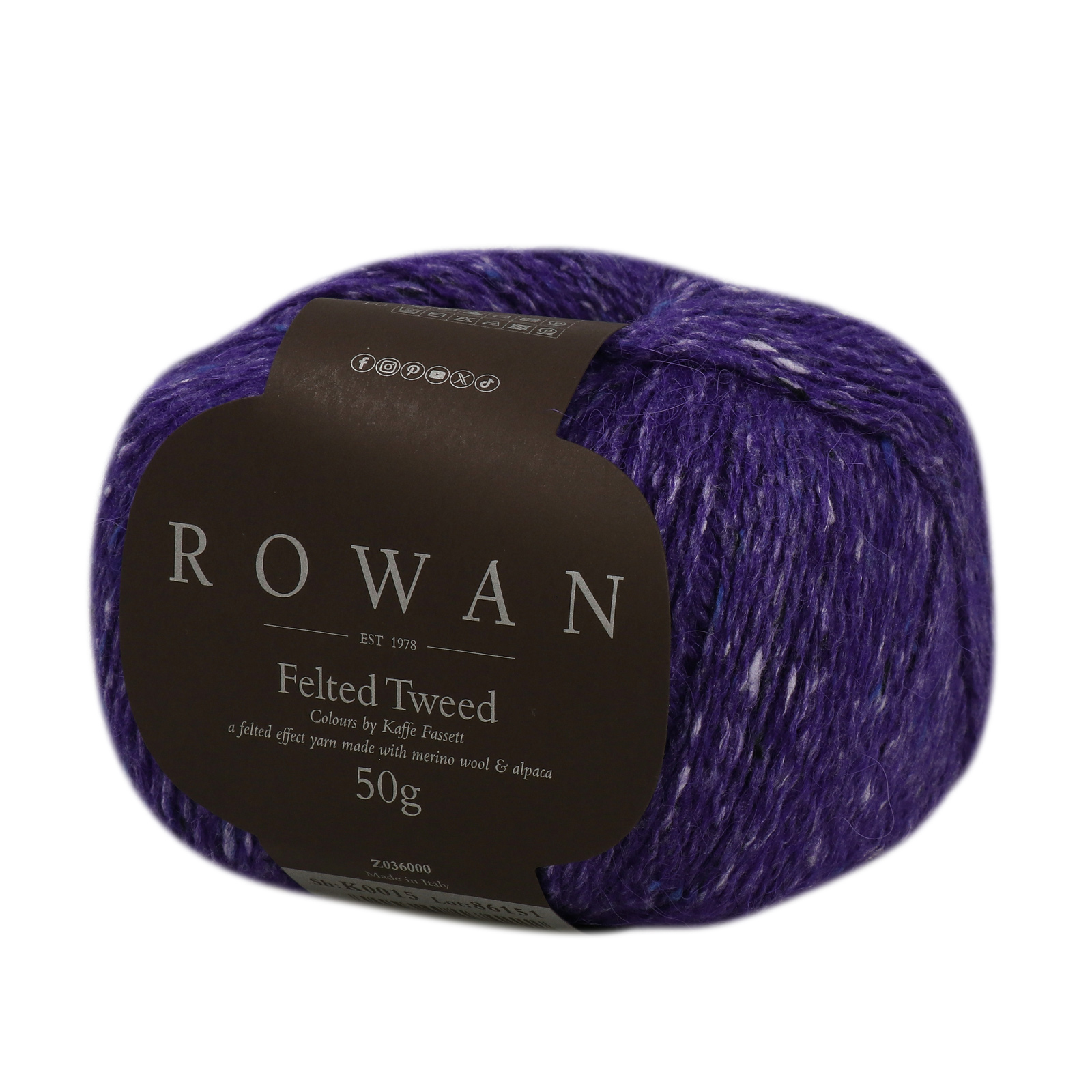 felted tweed rowan - regal (k0015) - 50gr (175mt) | 1pc