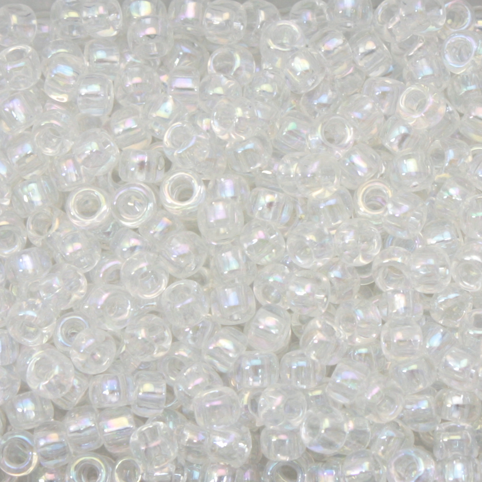 saatperlen toho 8/0 transparent rainbow crystal (161) | 10gr