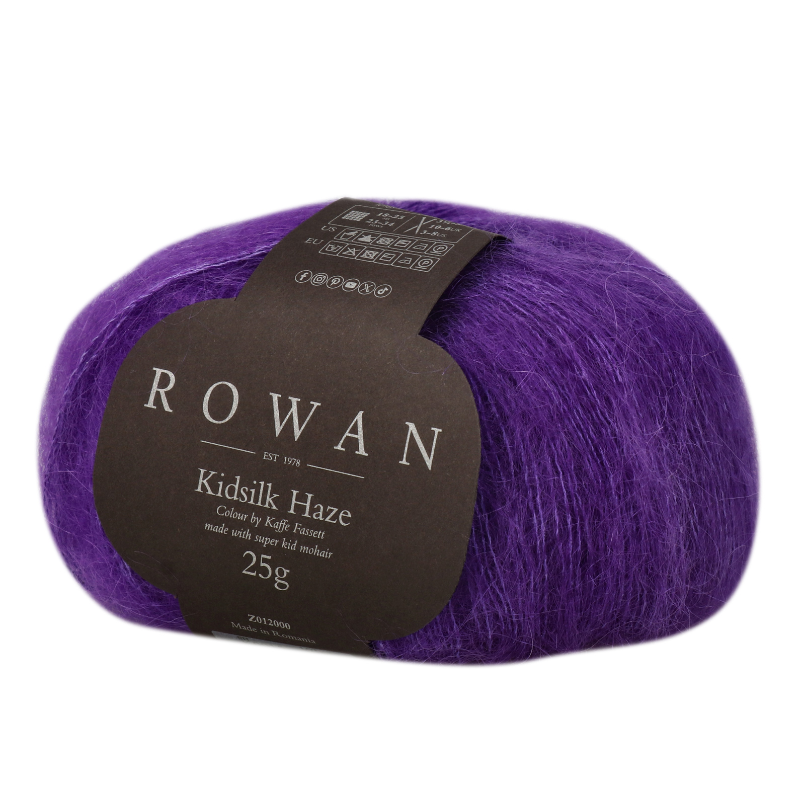 kidsilk haze rowan - violet (k0015) - 25gr (210mt) | 1pc
