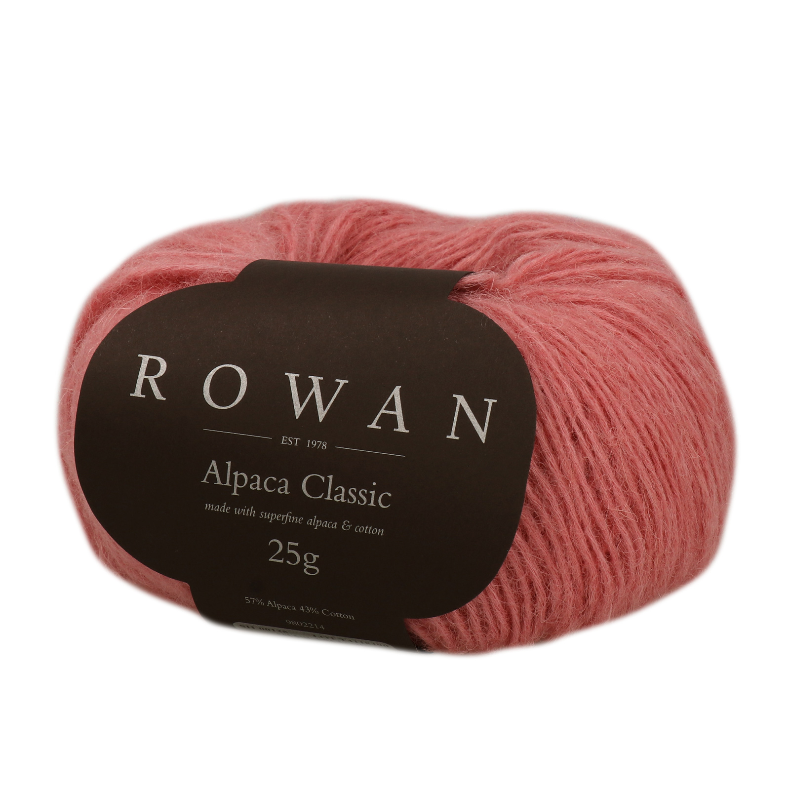 alpaca classic rowan - salmon (00128) - 25gr (120mt) | 1pc