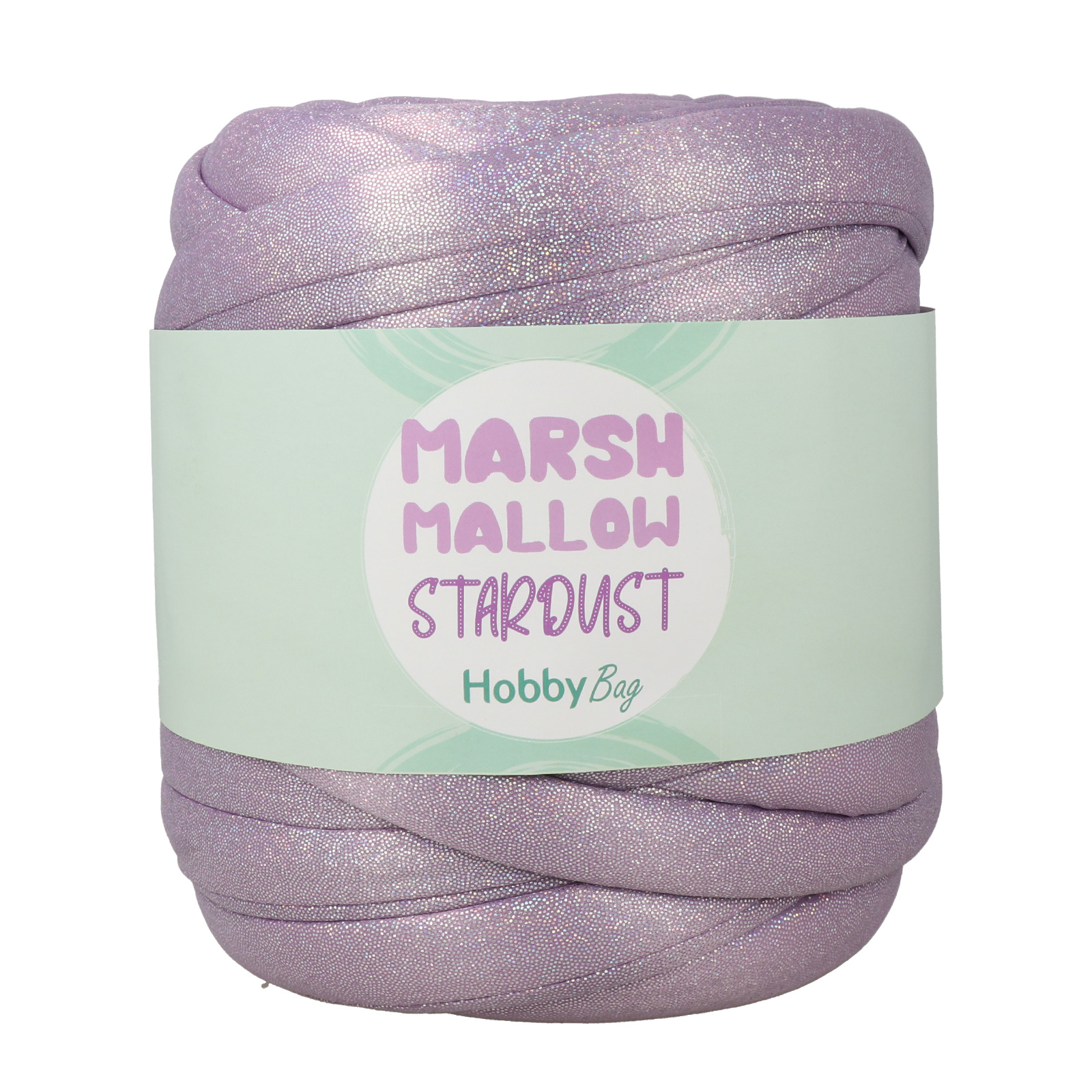 hobbybag marshmallow stardust - violet - 500gr (31mt) | 1pc