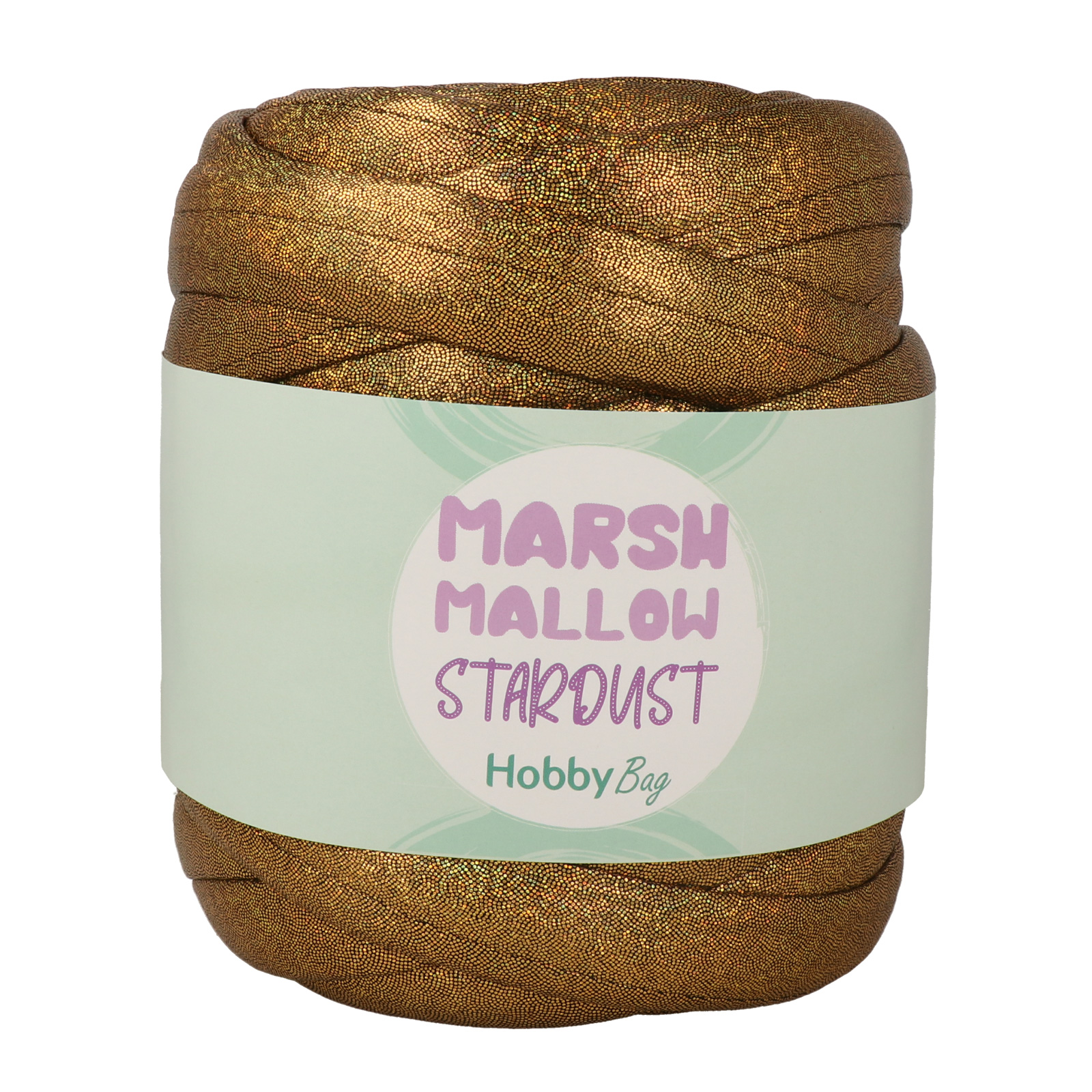 hobbybag marshmallow stardust - gold - 500gr (31mt) | 1st