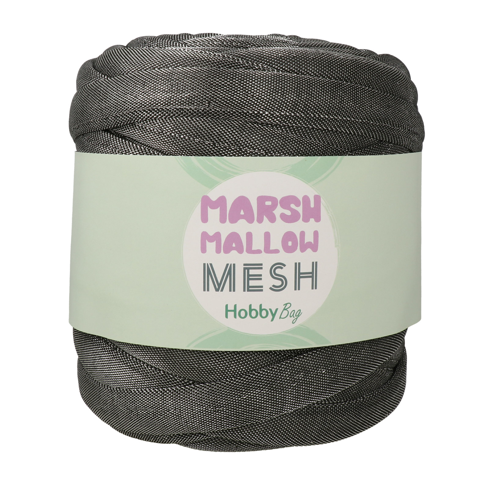 hobbybag marshmallow mesh - silber - 500gr (31mt) | 1st
