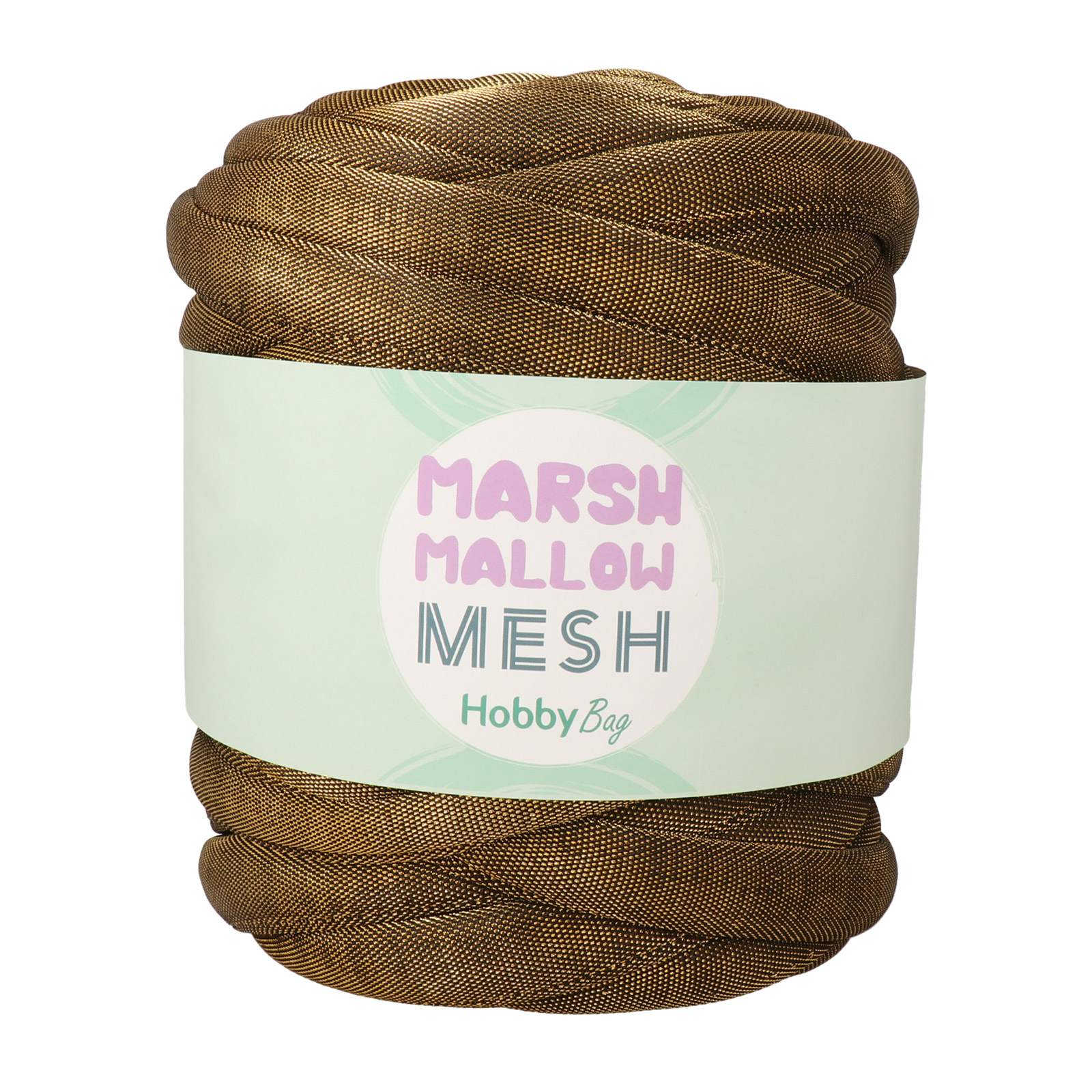hobbybag marshmallow mesh - gold - 500gr (31mt) | 1st