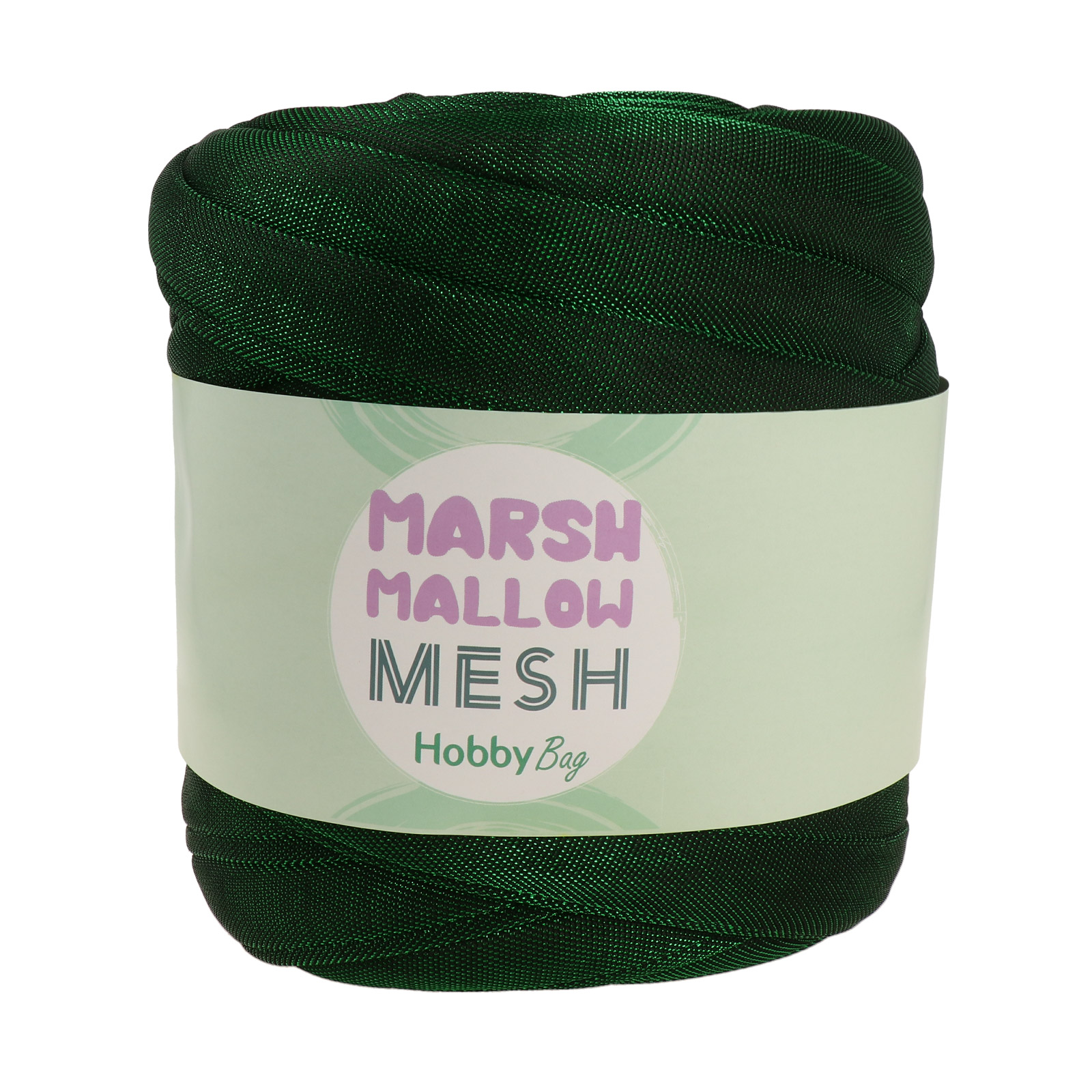 hobbybag marshmallow mesh - green - 500gr (31mt) | 1pc