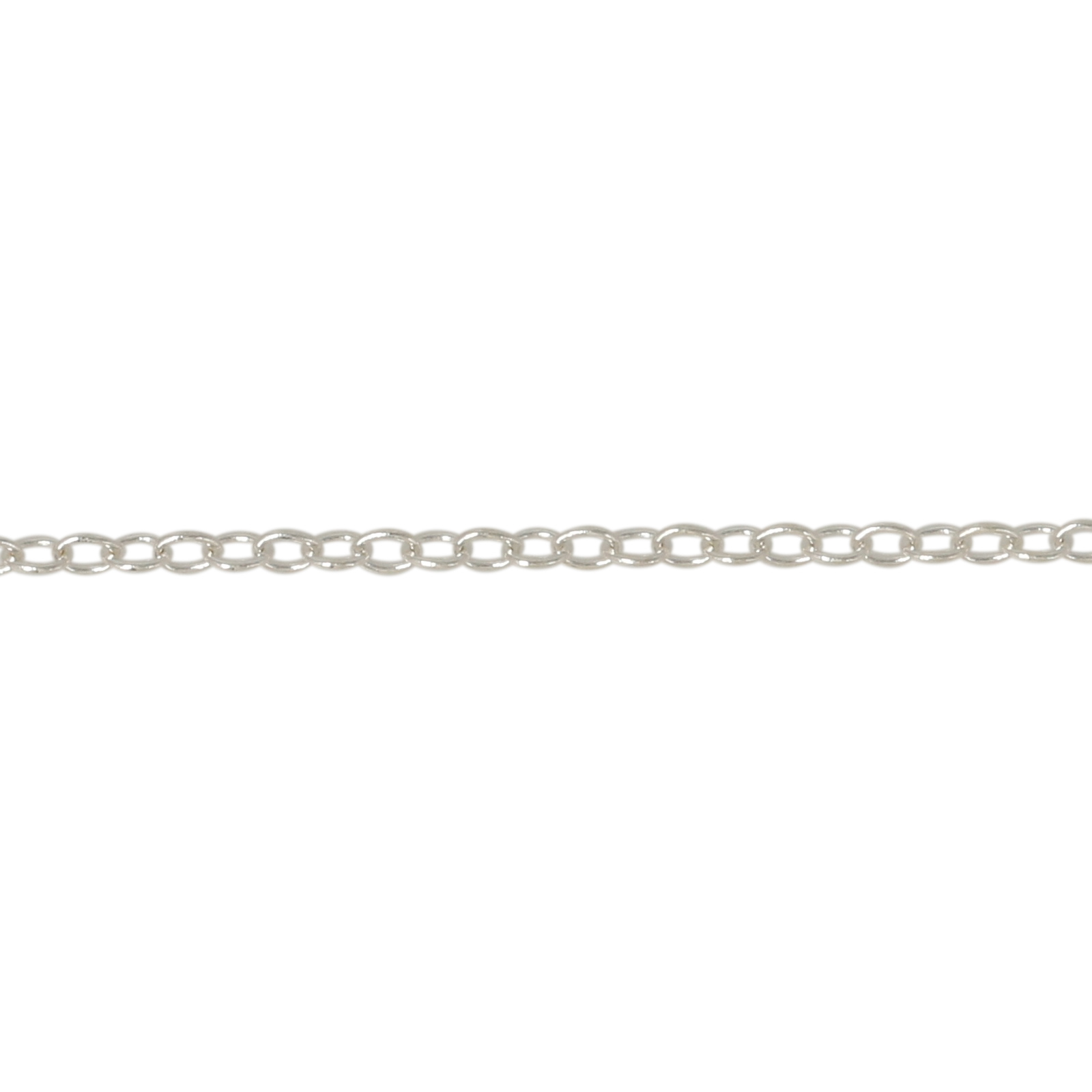 sterling silver cable chain 1,9x1,4mm | 50cm