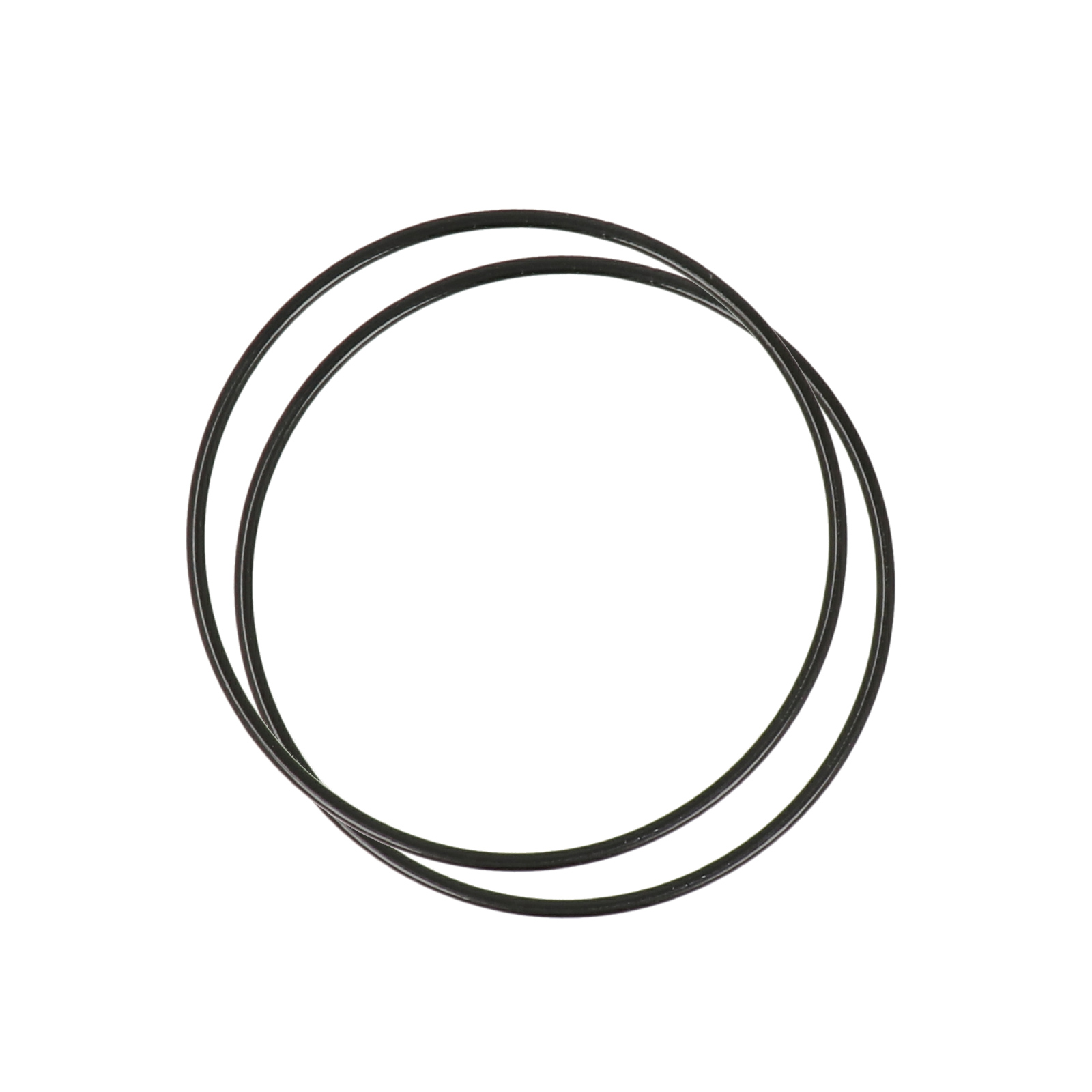 metallringe zum überziehen von taschen - schwarz 10cm - stärke 2,8mm | 2st