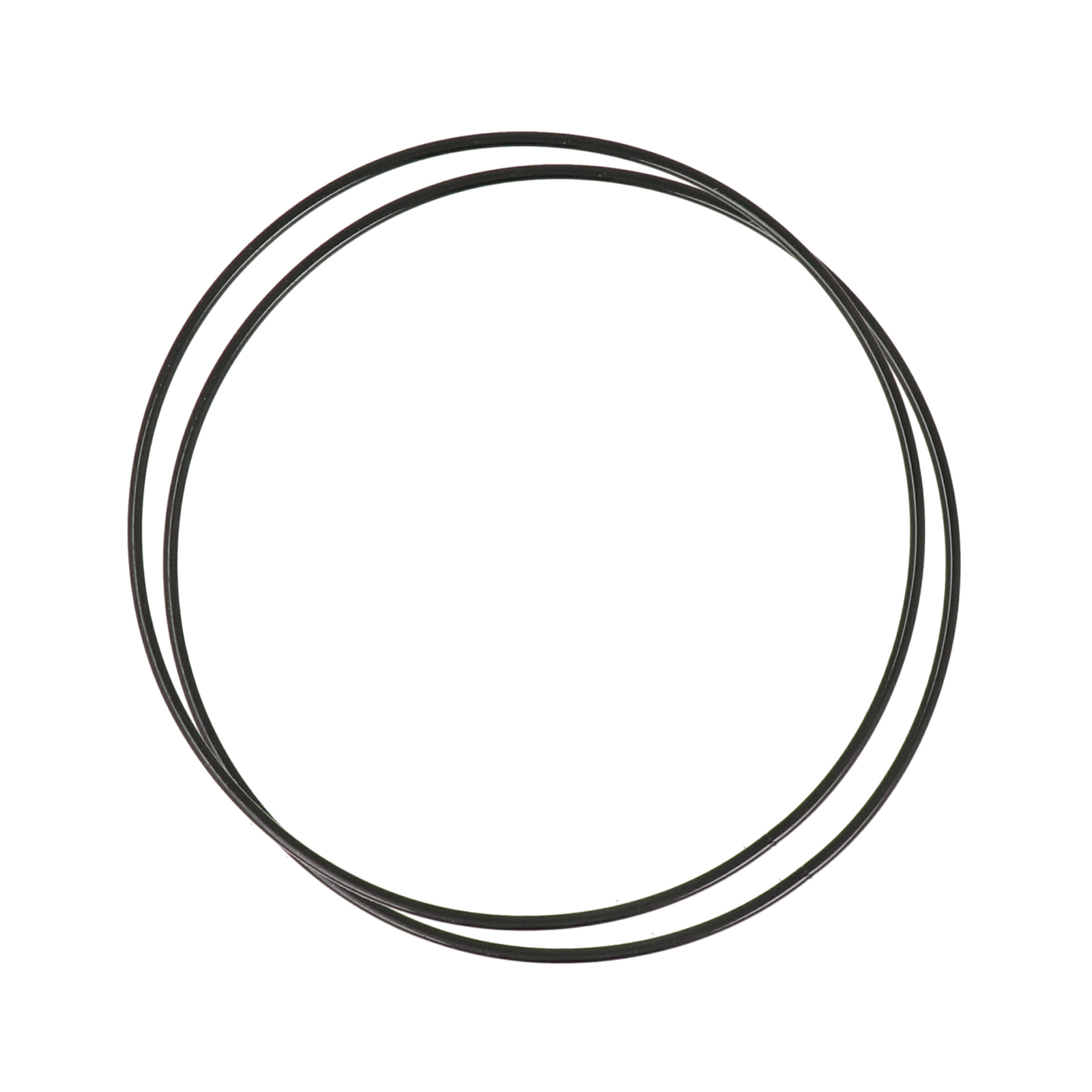 metal hoops for covering bags - black 15cm - thickness 2,8mm | 2pc