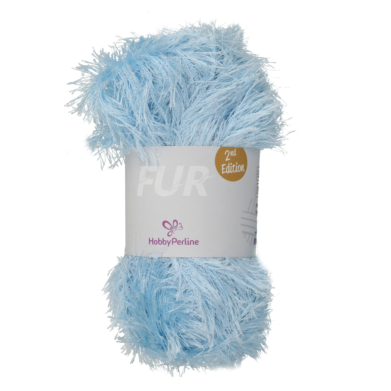 hobbyperline fur 2nd edition - baby blue - 100gr (150mt) | 1pc