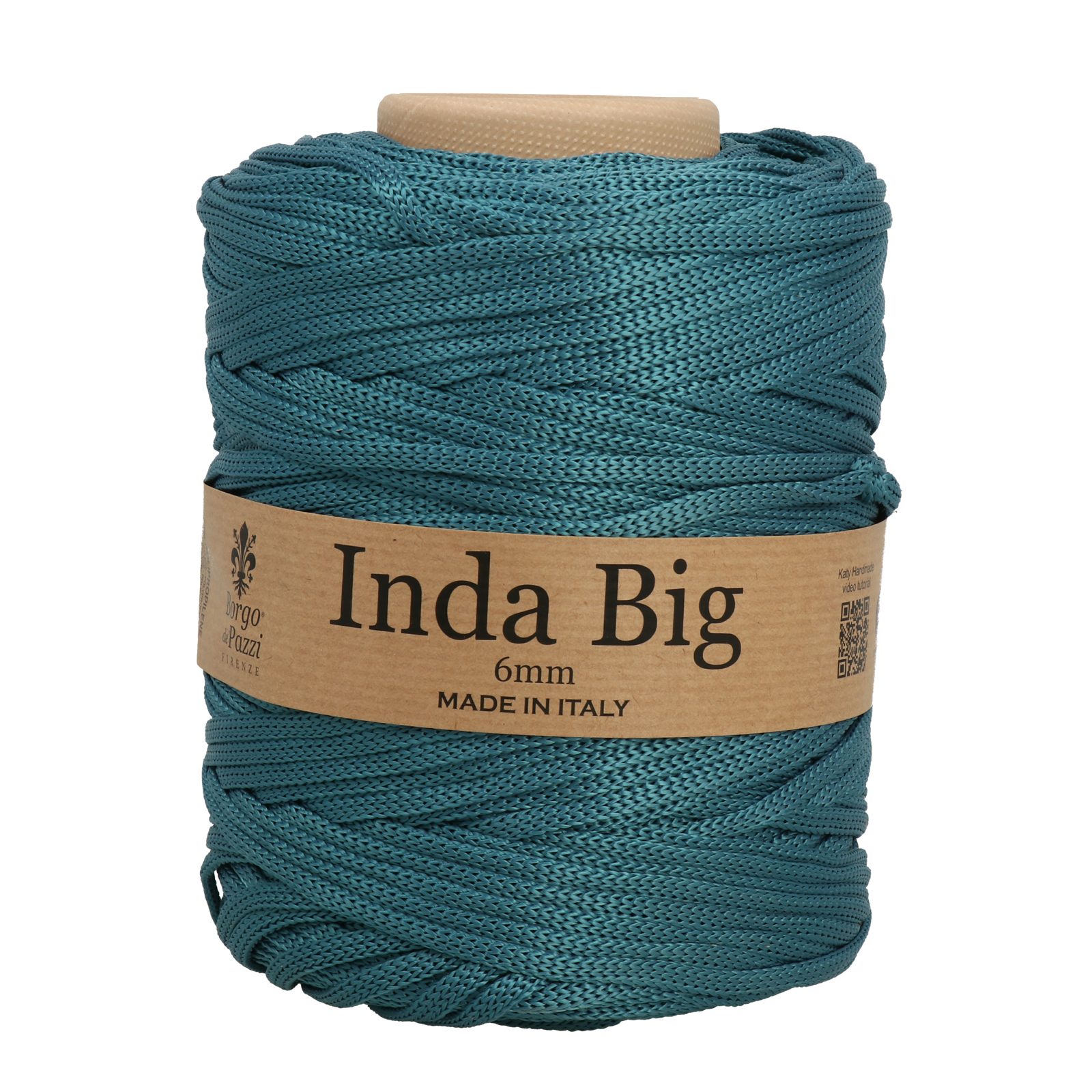 borgo de' pazzi inda big - teal (45) - 500gr (165mt) | 1pc