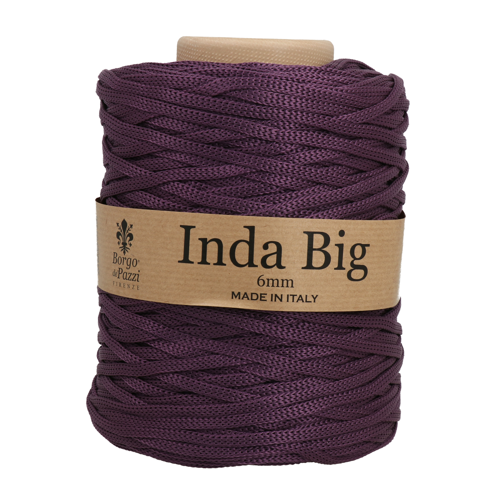 borgo de' pazzi inda big - aubergine (44) - 500gr (165mt) | 1st