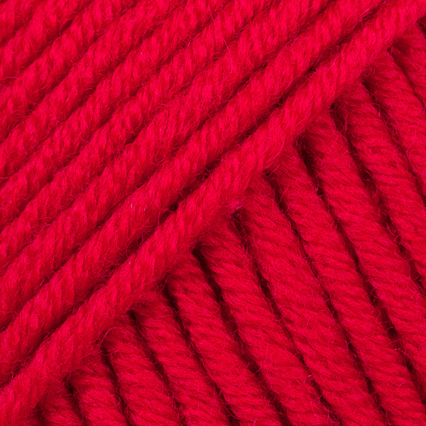 drops big merino uni crimson red (27) - 50gr (75mt) | 1pc