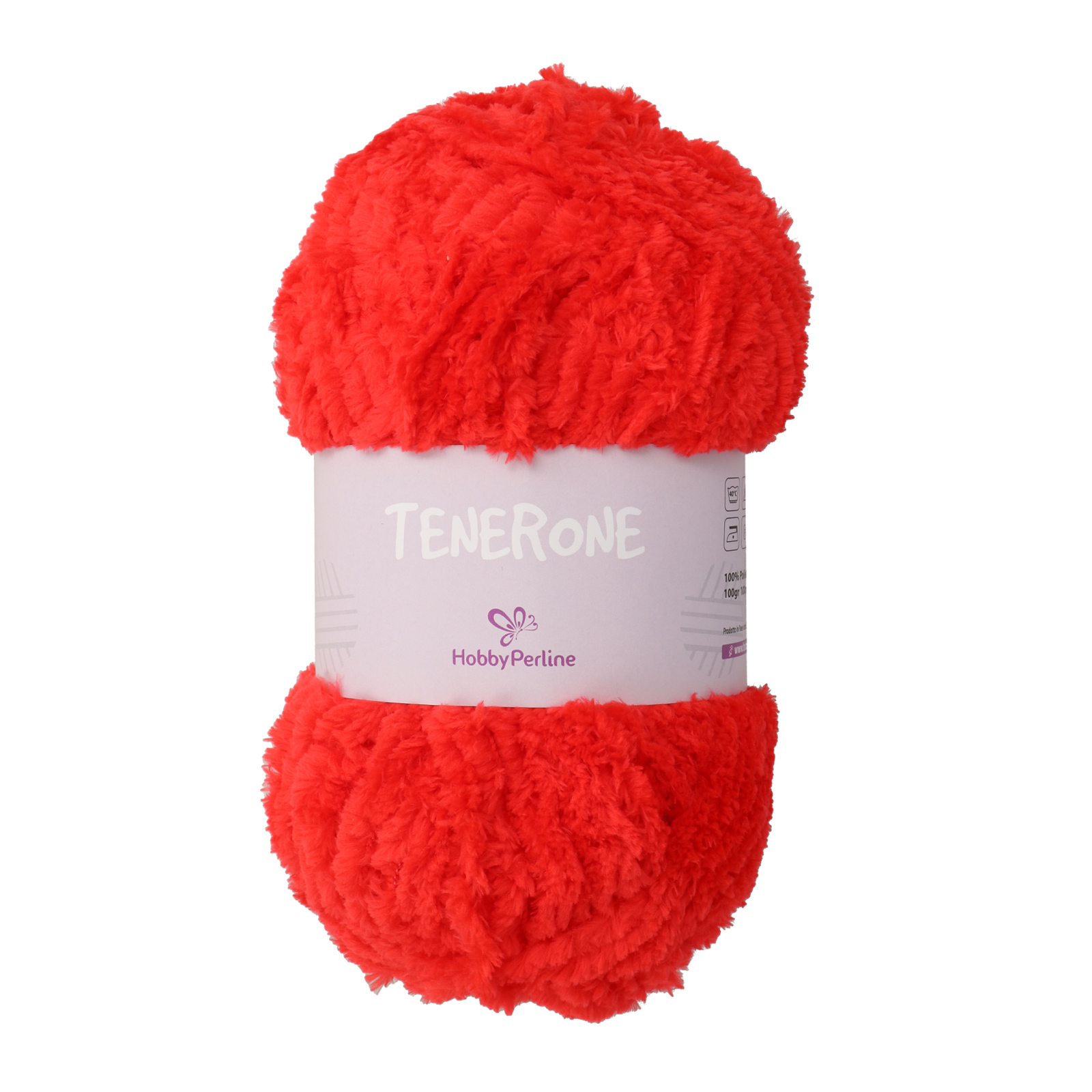 hobbyperline tenerone - signalrot (08) - 100gr (100mt) | 1st