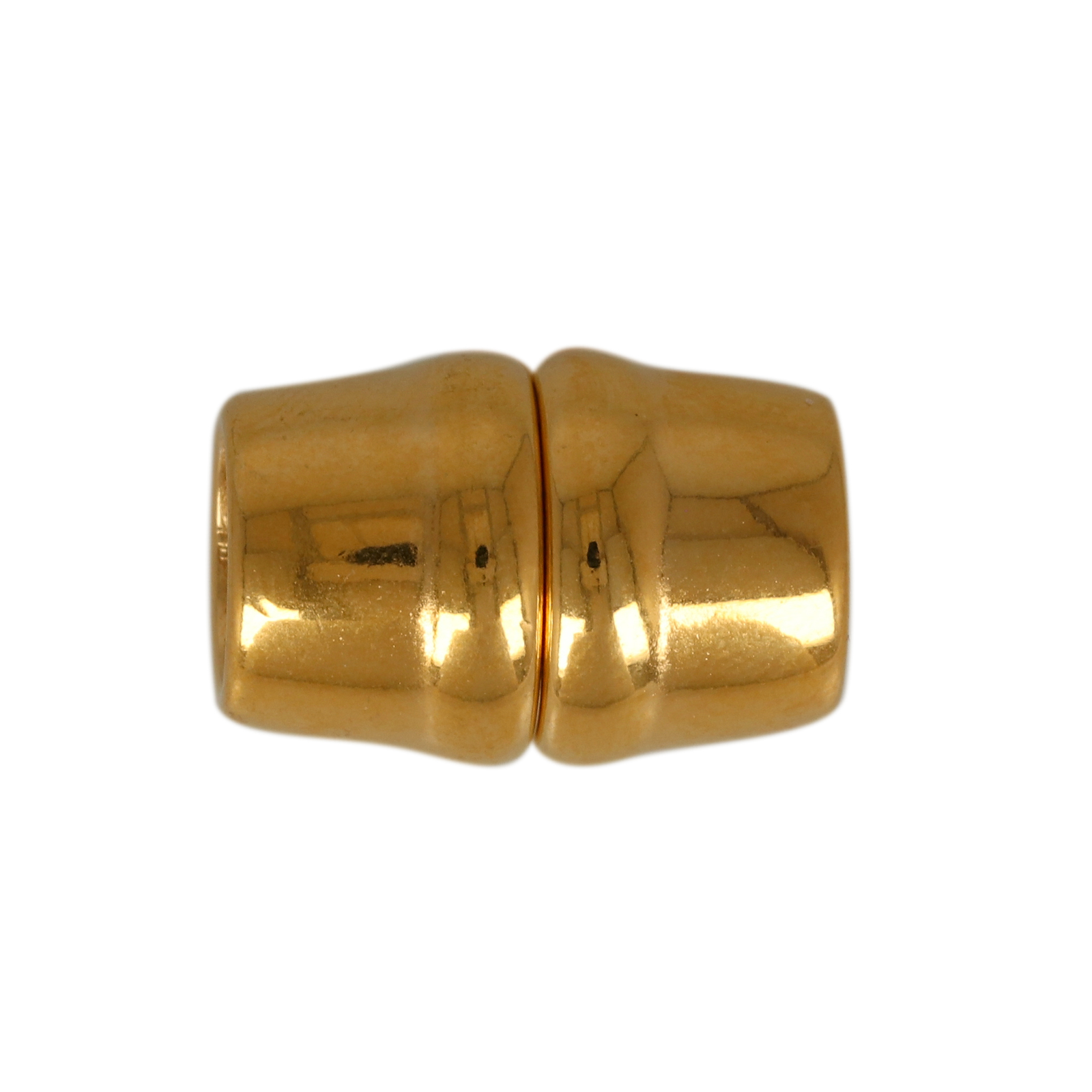 gold plated magnetic clasp with ends 20x14mm (width 8mm) | 1pc