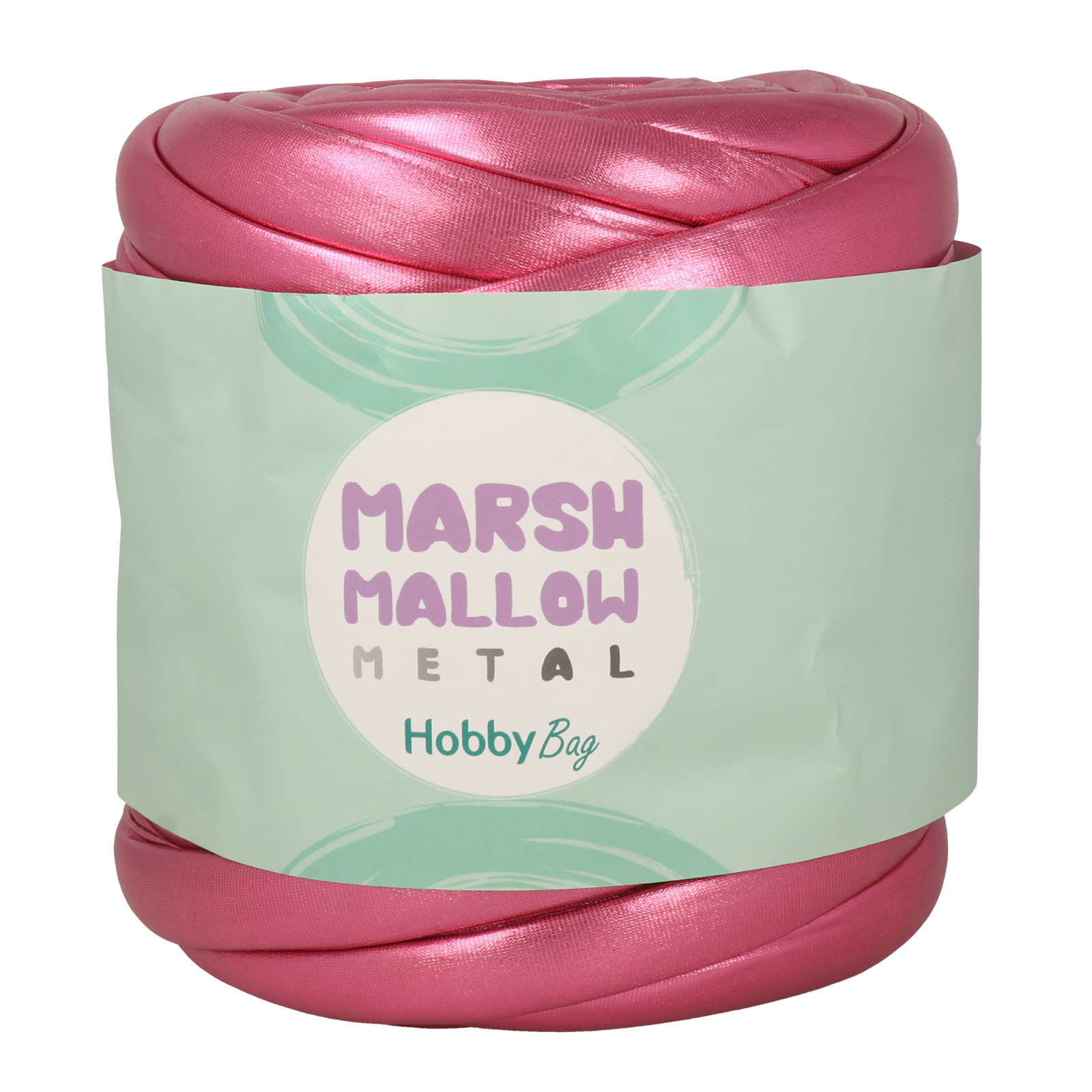 hobbybag marshmallow metal - rosa - 500gr (25mt) | 1st