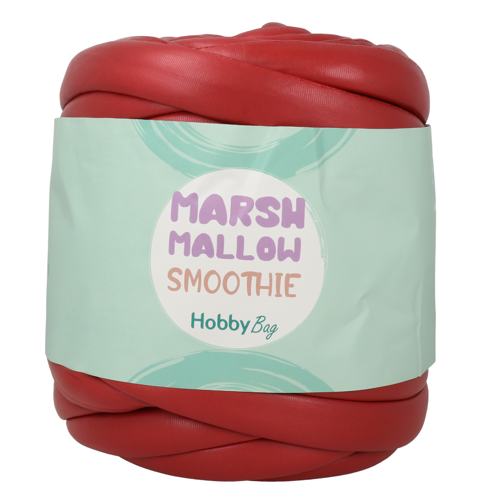 hobbybag marshmallow smoothie - rot - 500gr (22mt) | 1st