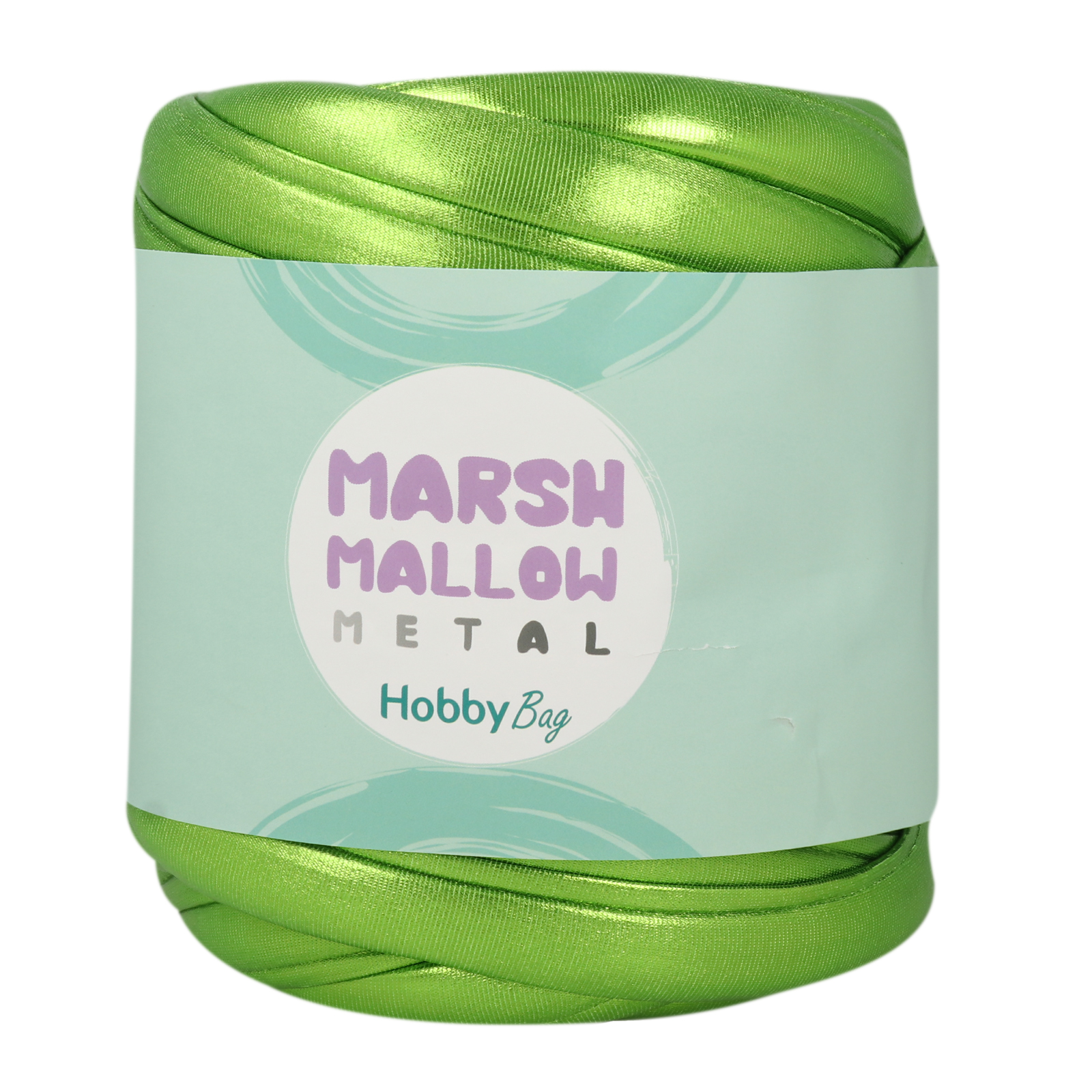 hobbybag marshmallow metal - grün - 500gr (25mt) | 1st
