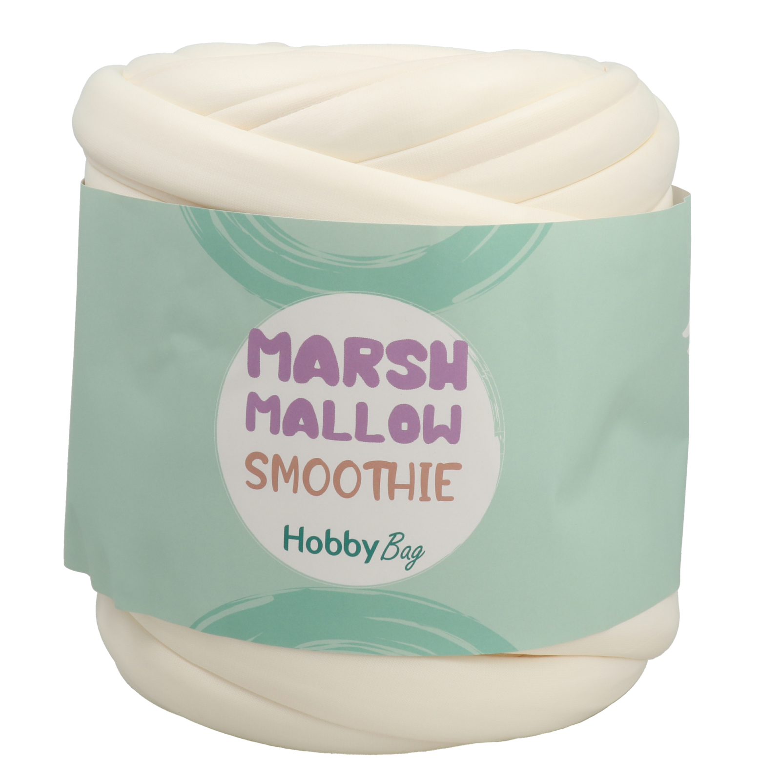 hobbybag marshmallow smoothie - ivory - 500gr (22mt) | 1pc