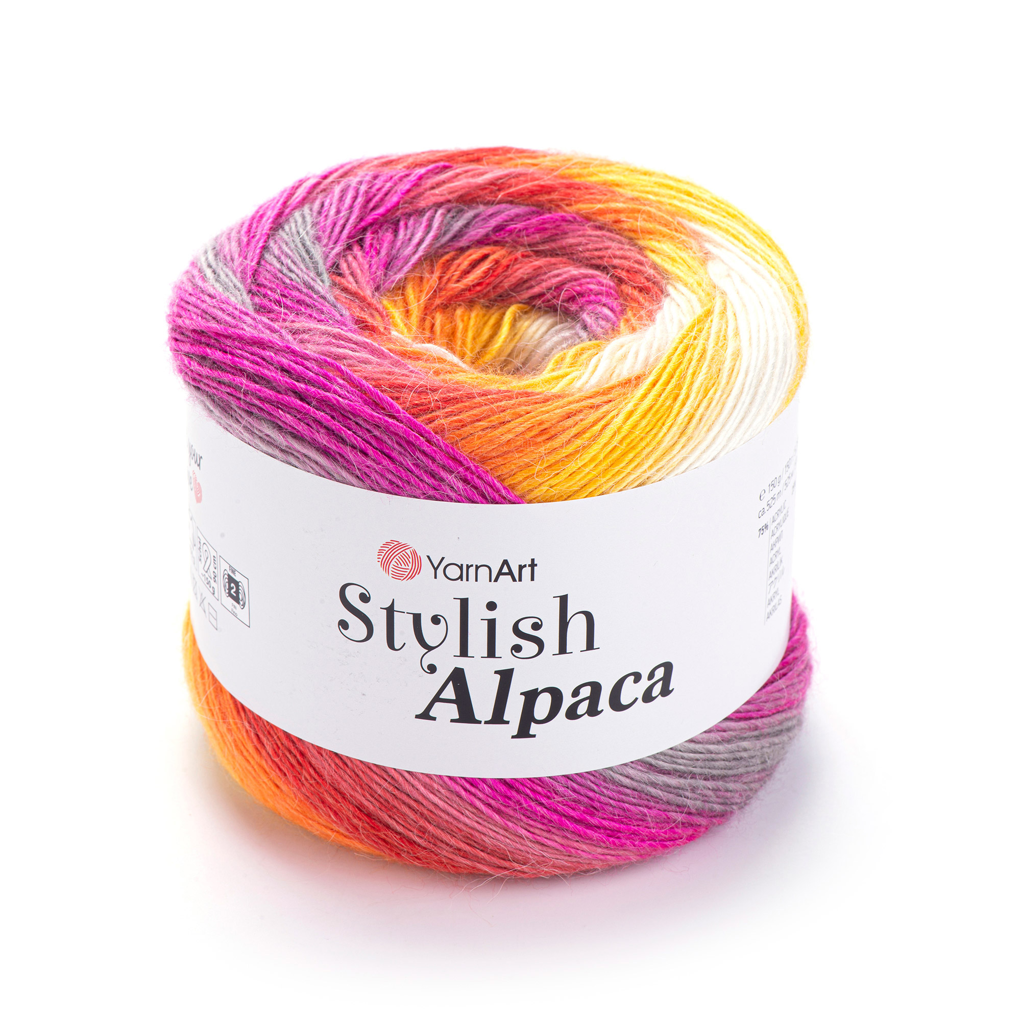 yarnart stylish alpaca - sunset (7719) - 150gr (525mt) | 1st