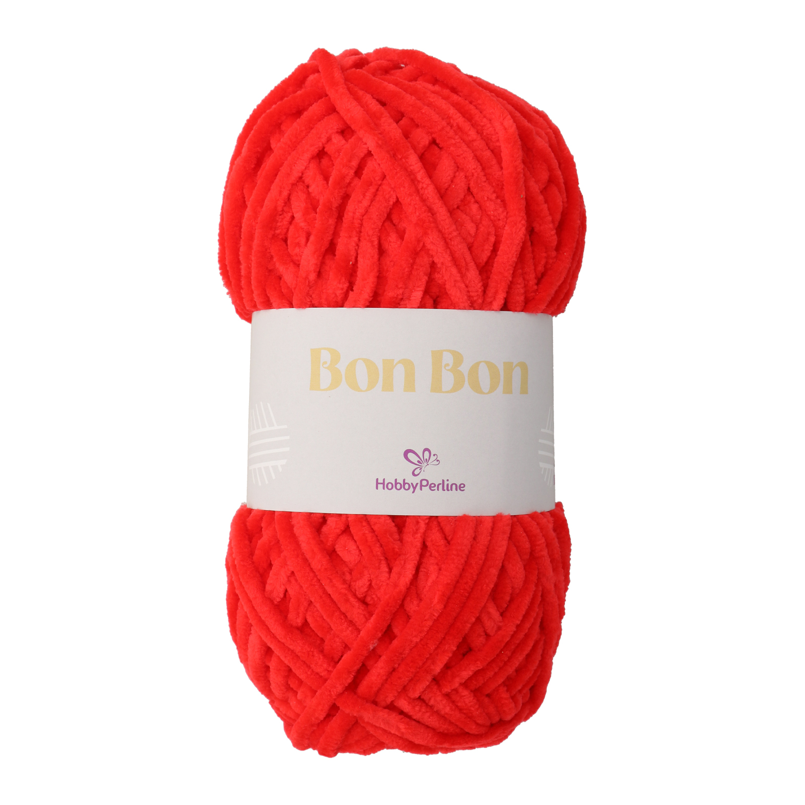 hobbyperline bon bon - signal red (8) - 100gr (120mt) | 1pc