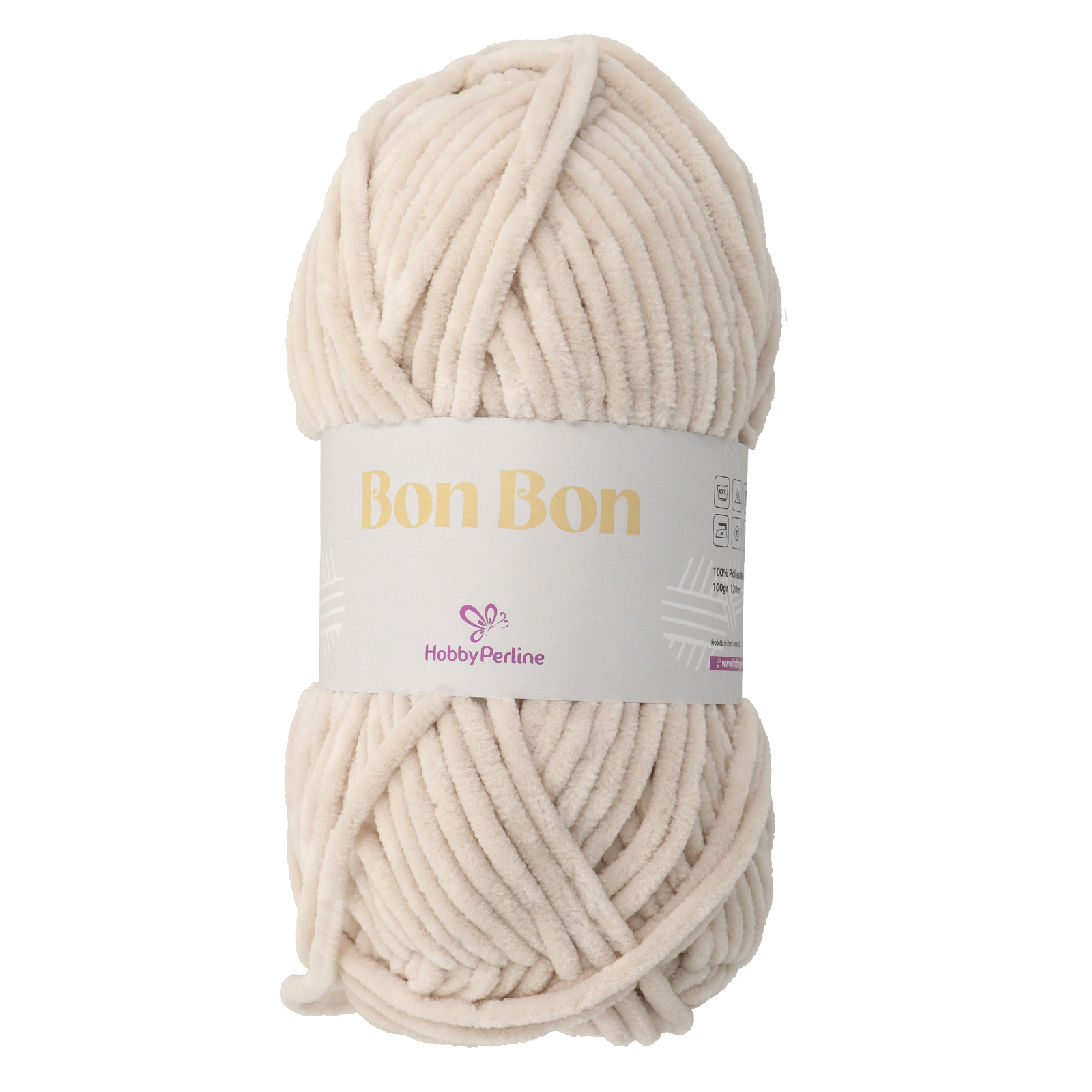 hobbyperline bon bon - beige (34) - 100gr (120mt) | 1st