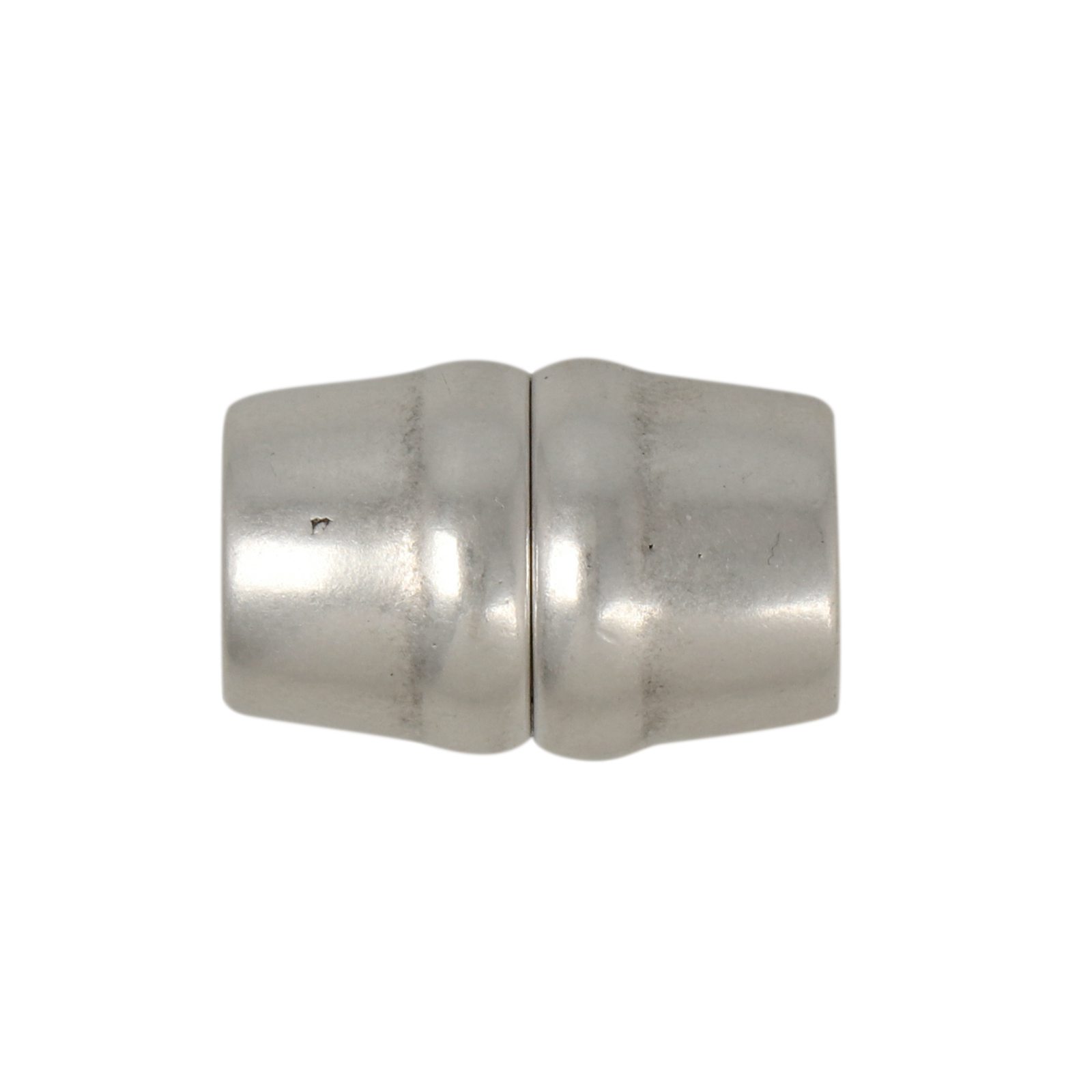 antique silver plated magnetic clasp with ends 20x14mm (width 8mm) | 1pc