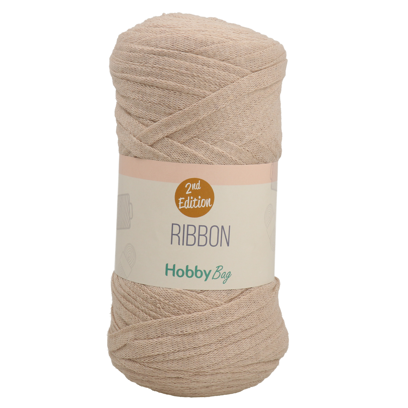 hobbybag ribbon 2nd - natural - 250gr (125mt) | 1st