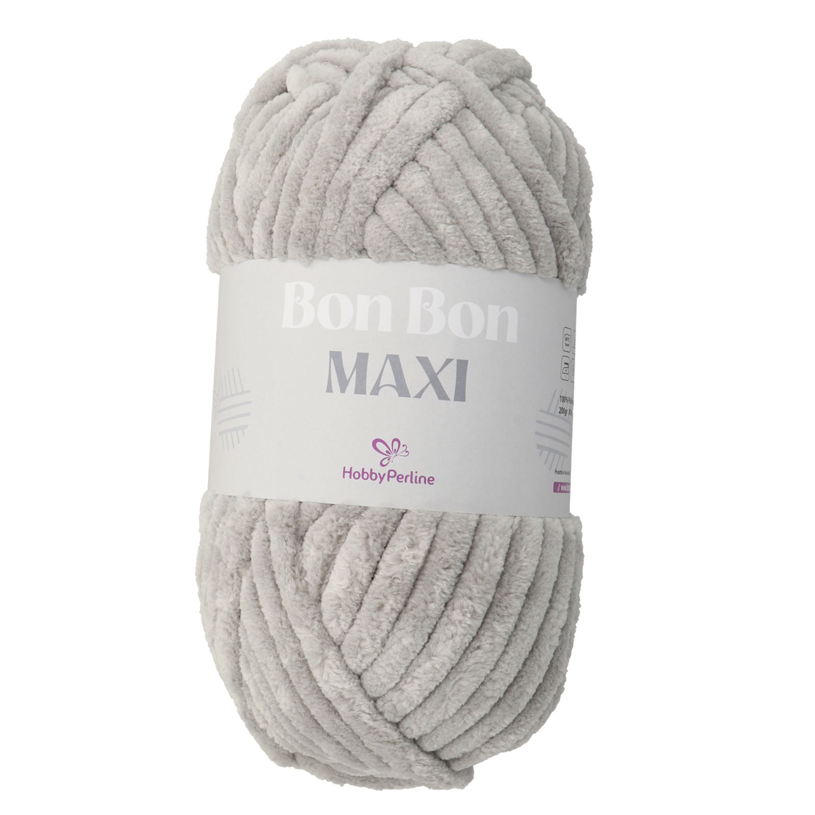 hobbyperline bon bon maxi - silver (33) - 200gr (80mt) | 1pc