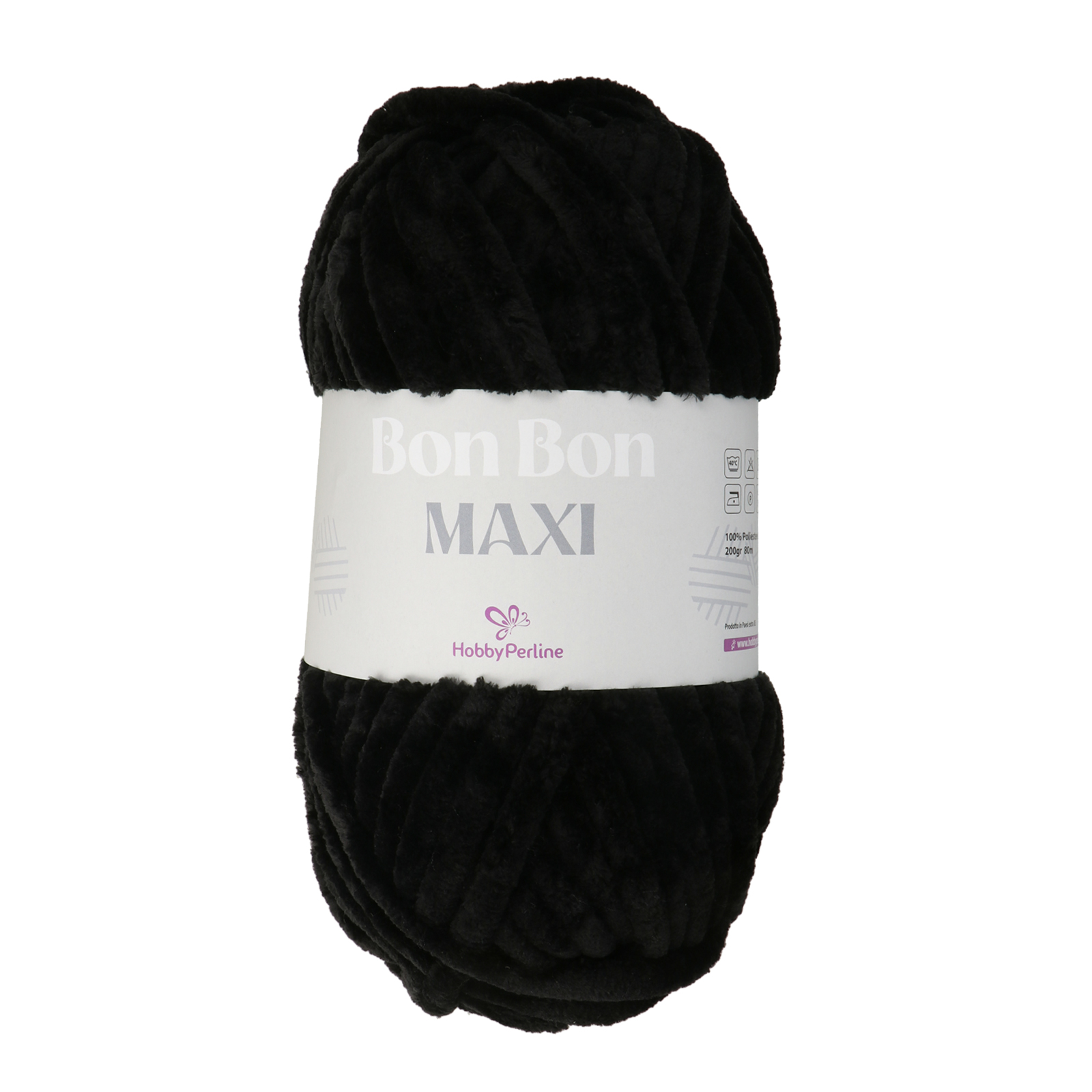 hobbyperline bon bon maxi - schwarz (10) - 200gr (80mt) | 1st