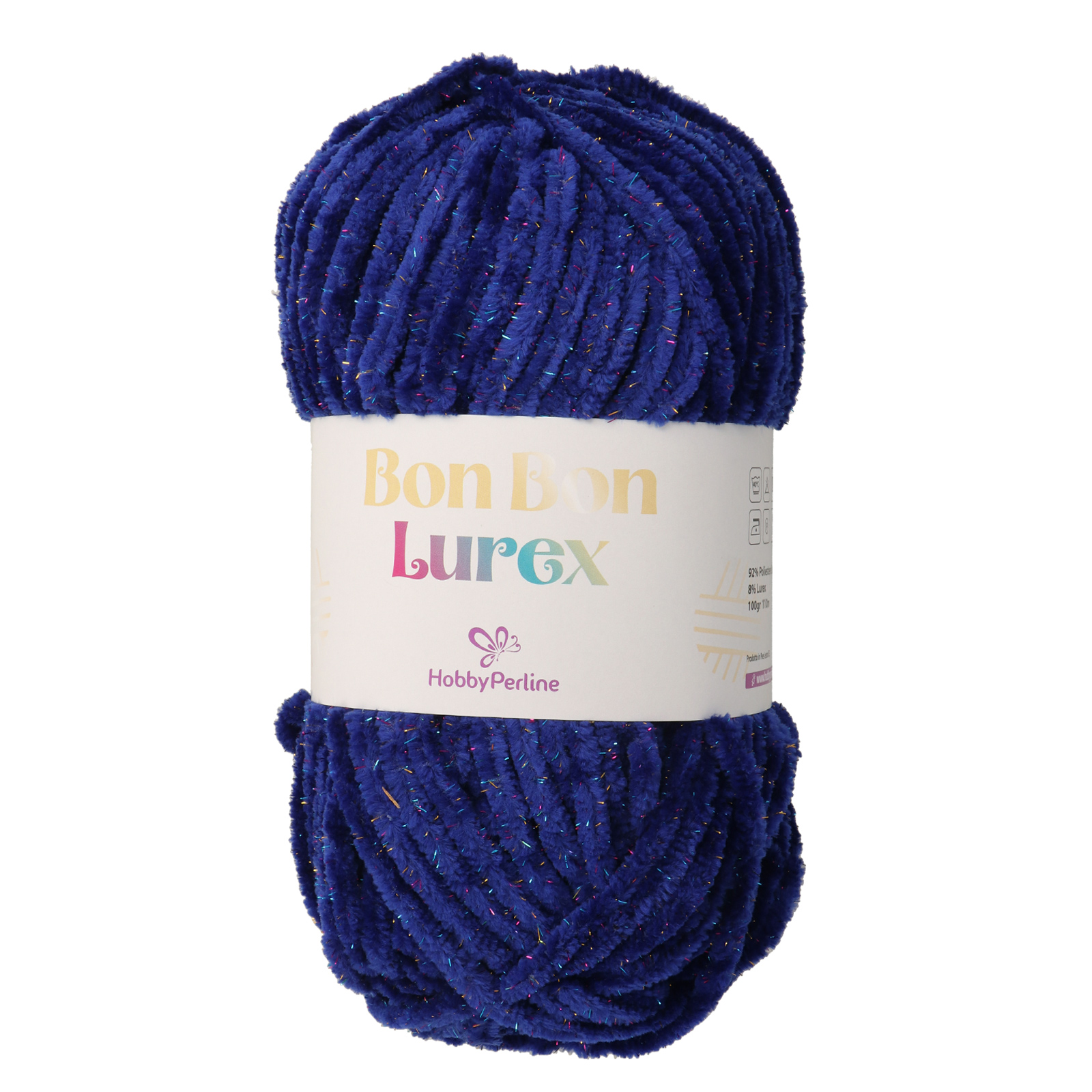 hobbyperline bon bon lurex iris blue (05) - 100gr (110mt) | 1pc
