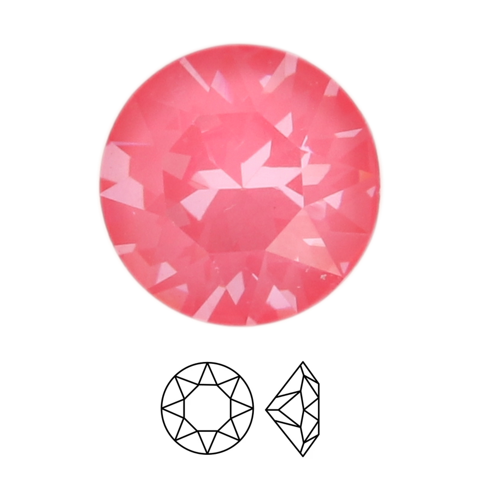 chaton (1088) crystal dahlia ignite ss39 (8,16-8,41mm) | 4st
