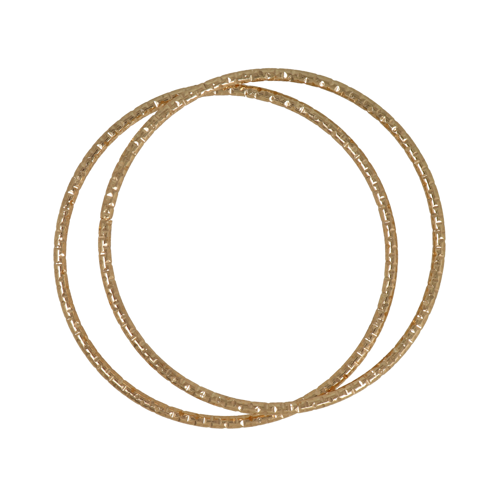 gold metal round bag handle 13,5x0,5cm | 2pc