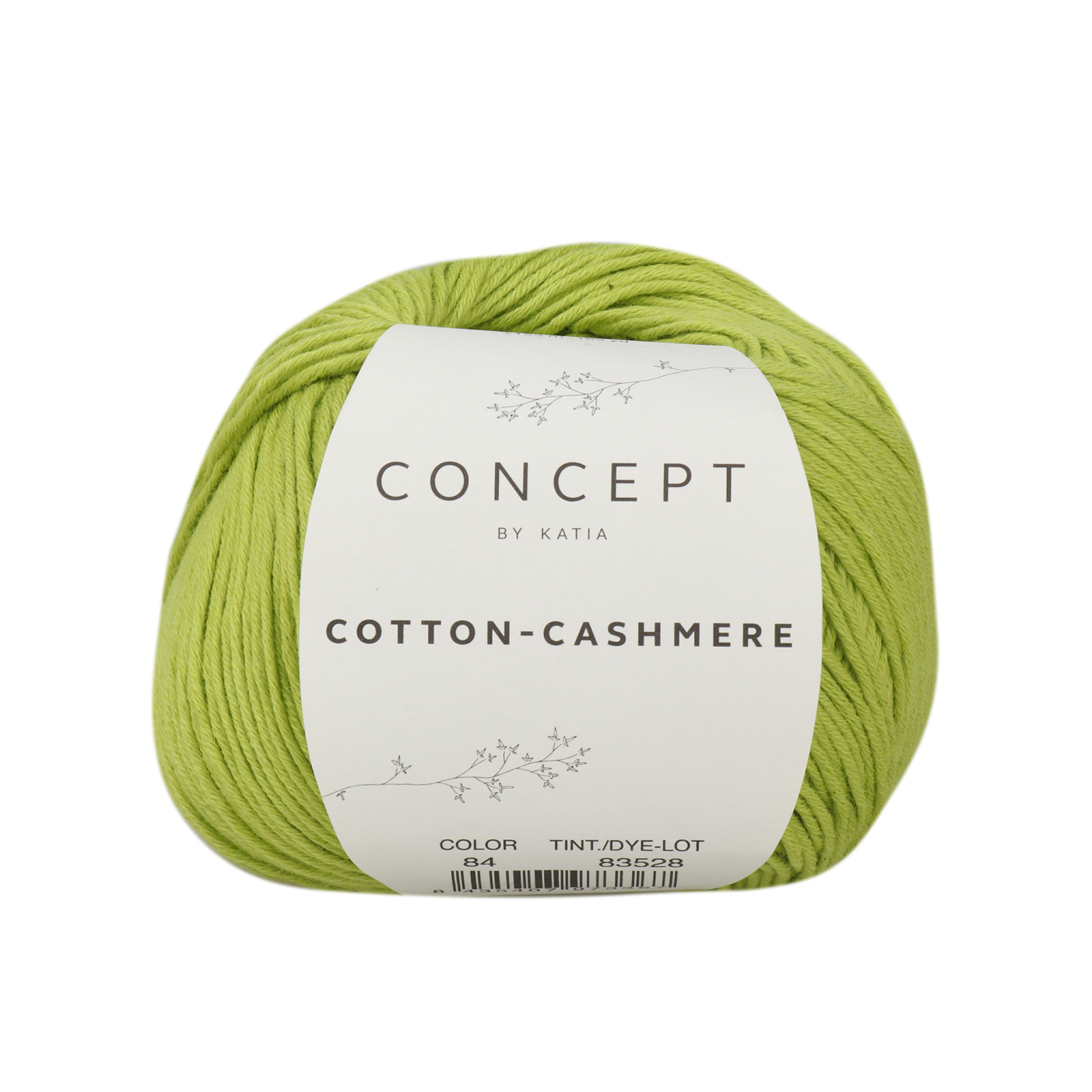 katia cotton cashmere - pistachio (84) - 50gr (155mt) | 1pc