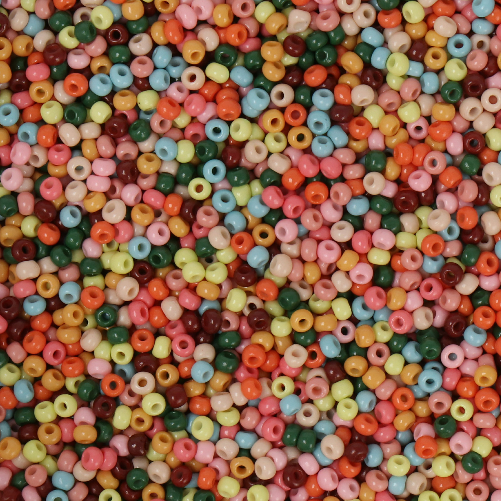 semini by hobbyperline rocailles 11/0 - opaque spring mix | 30gr
