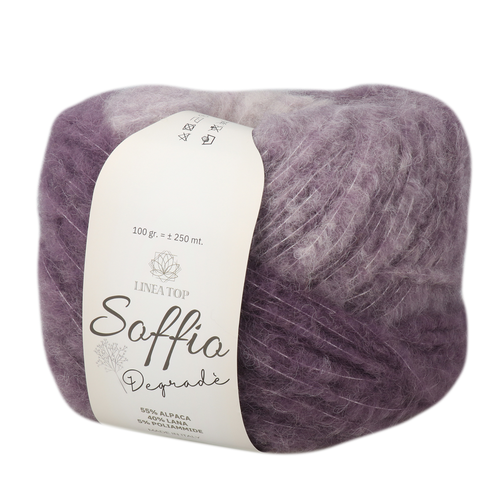 miss tricot soffio degradé purple (03) - 100gr (250mt) | 1pc