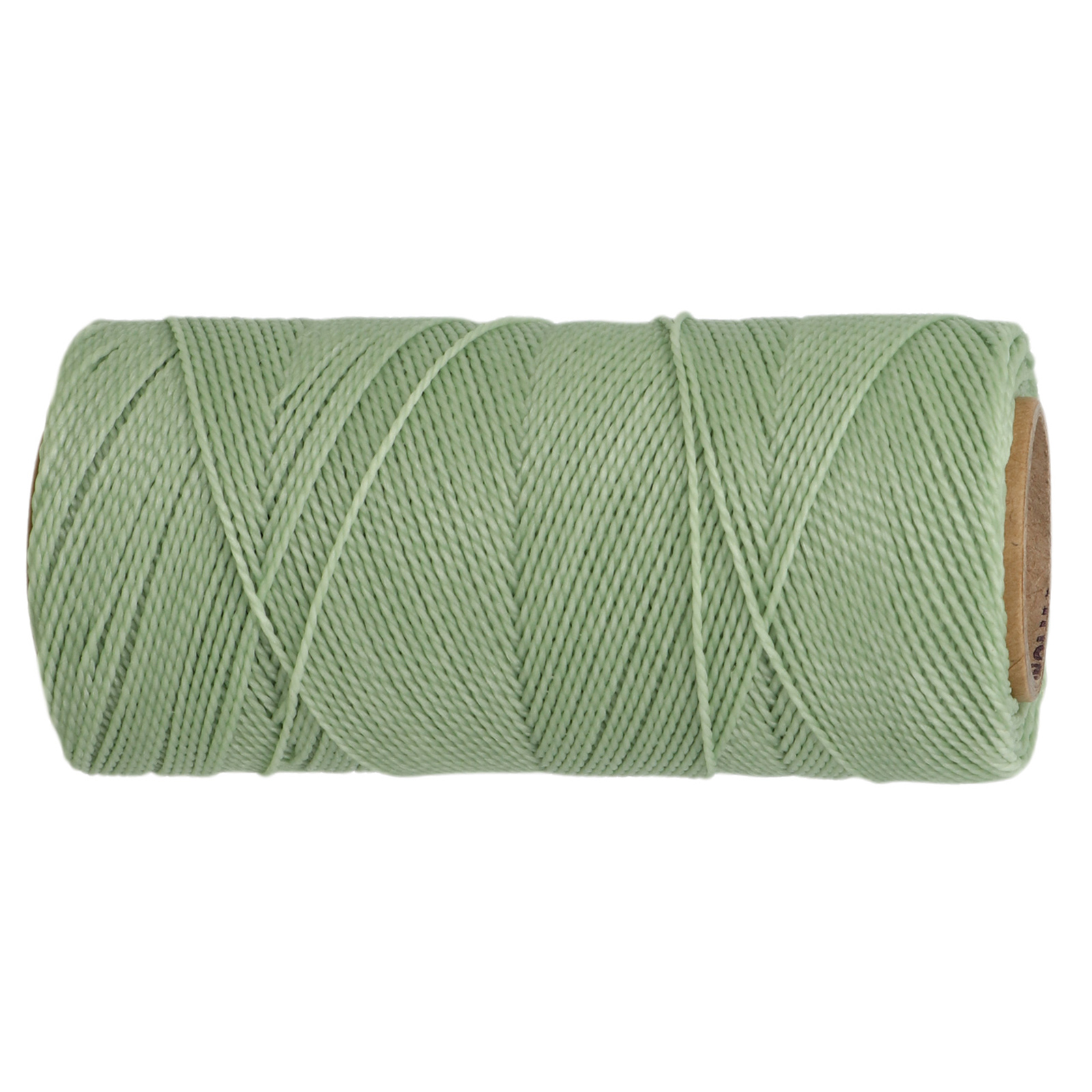 linhasita waxed polyester cord - pastel green (397) 1mm - 100gr spool (aprox. 180mt) | 1pc