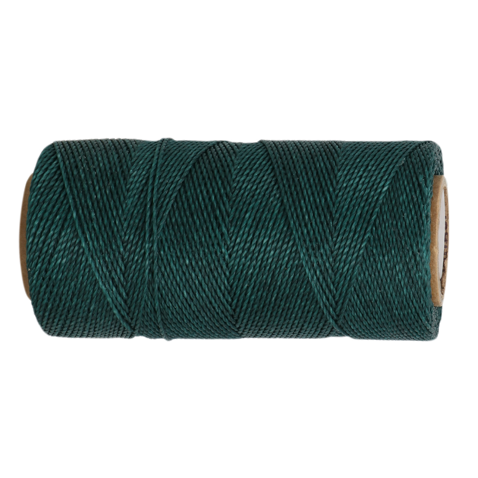 linhasita waxed polyester cord - dark green (386) 1mm - 100gr spool (aprox. 180mt) | 1pc