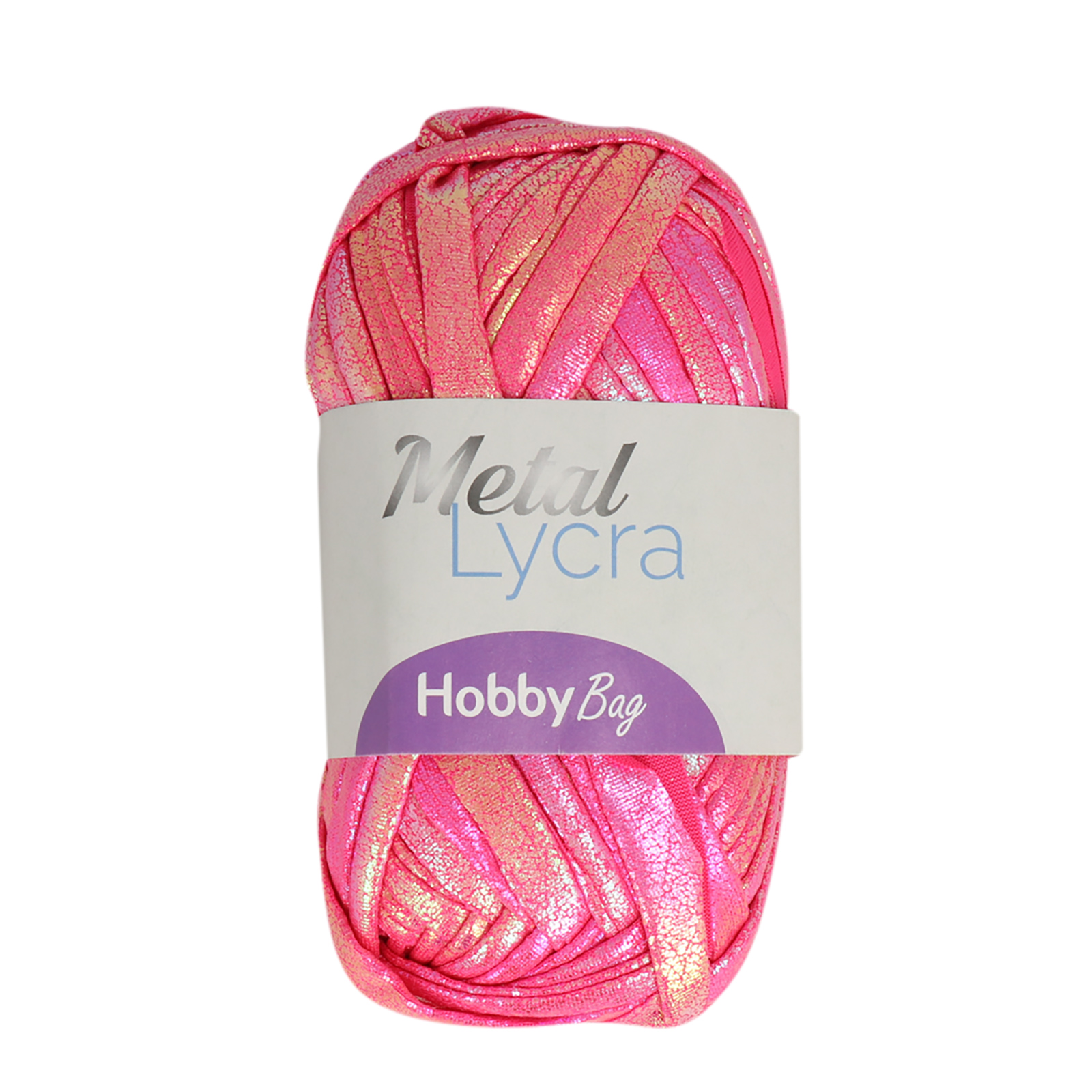 hobbybag metal lycra - fuchsia iris - 100gr (45mt) | 1pc