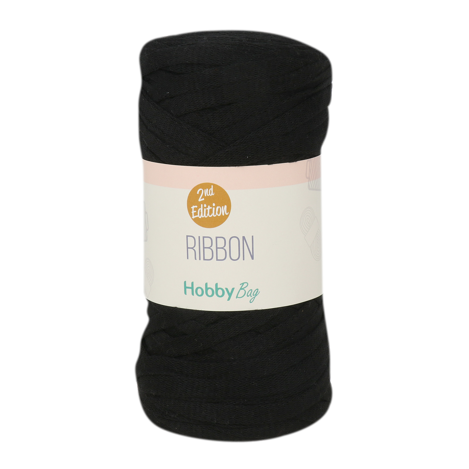 hobbybag ribbon 2nd - schwarz - 250gr (125mt) | 1st