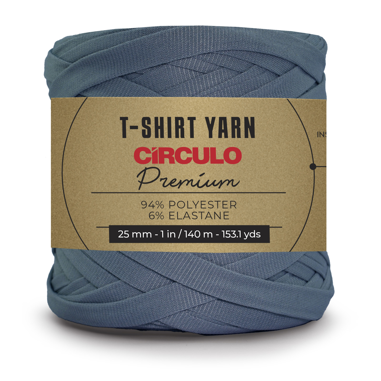 circulo premium t-shirt yarn - sky (2966) - 270gr (140mt) | 1st