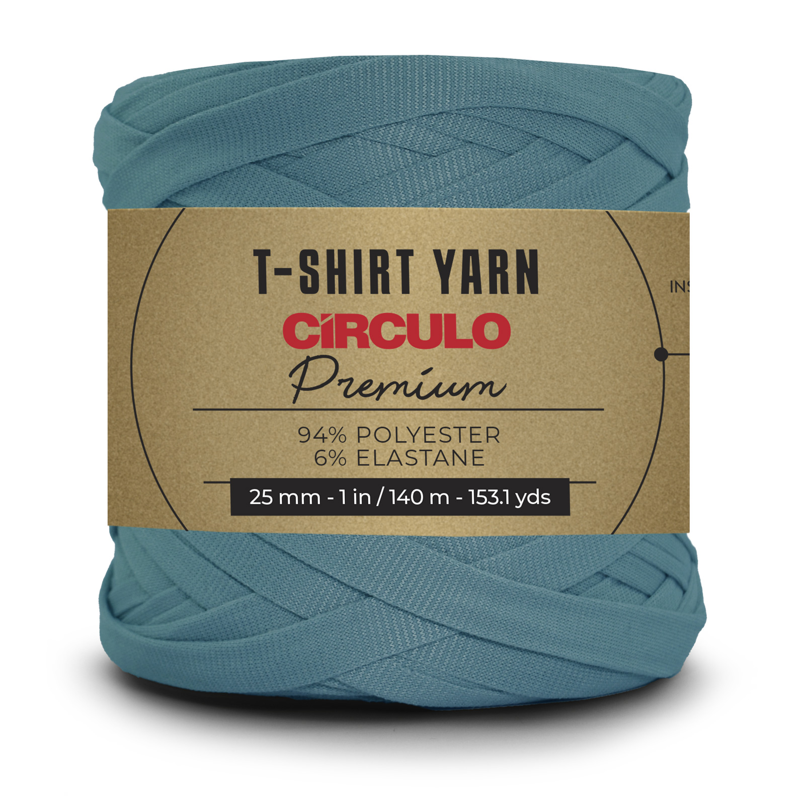 circulo premium t-shirt yarn - high tide (2972) - 270gr (140mt) | 1pc