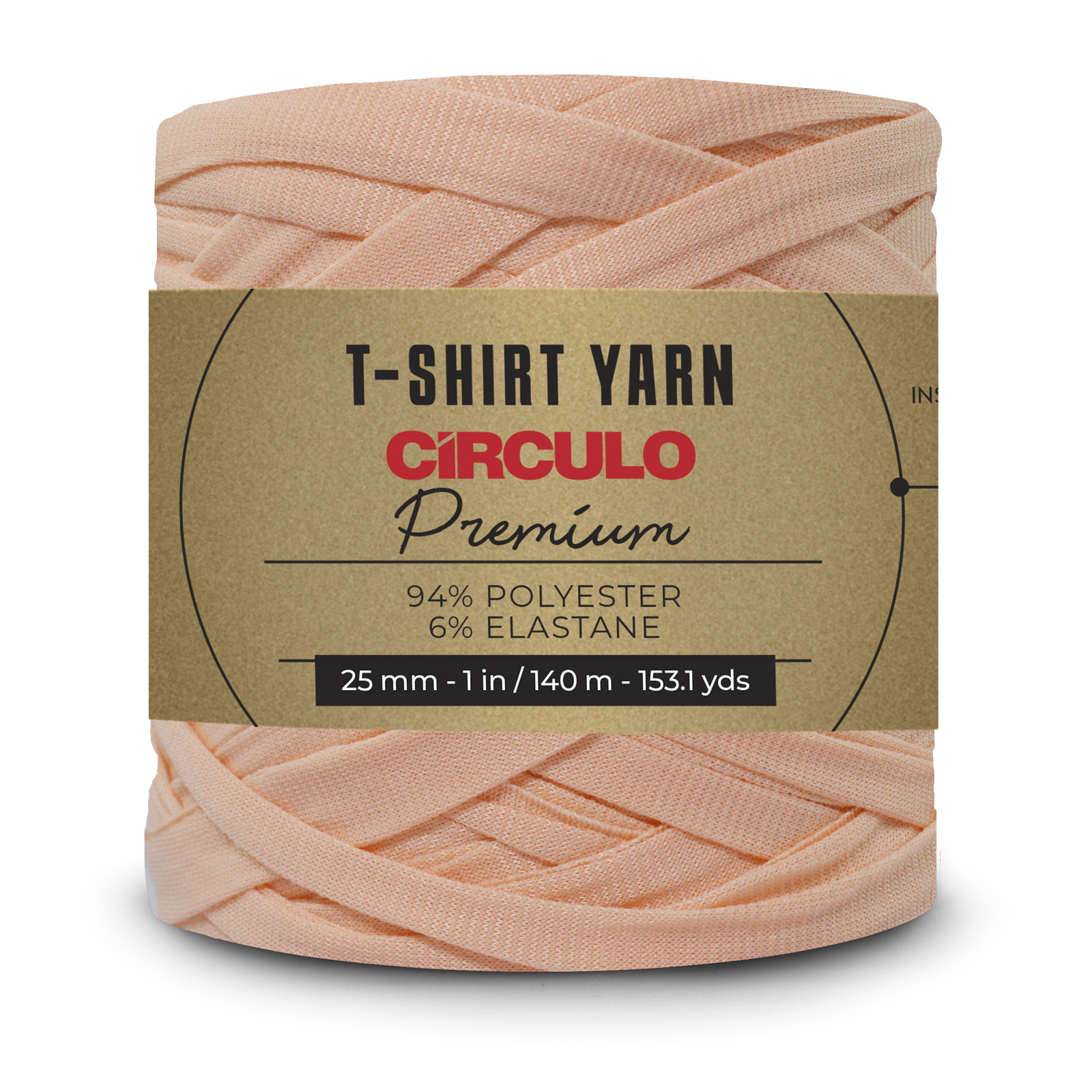 circulo premium t-shirt yarn - rose (3363) - 270gr (140mt) | 1pc