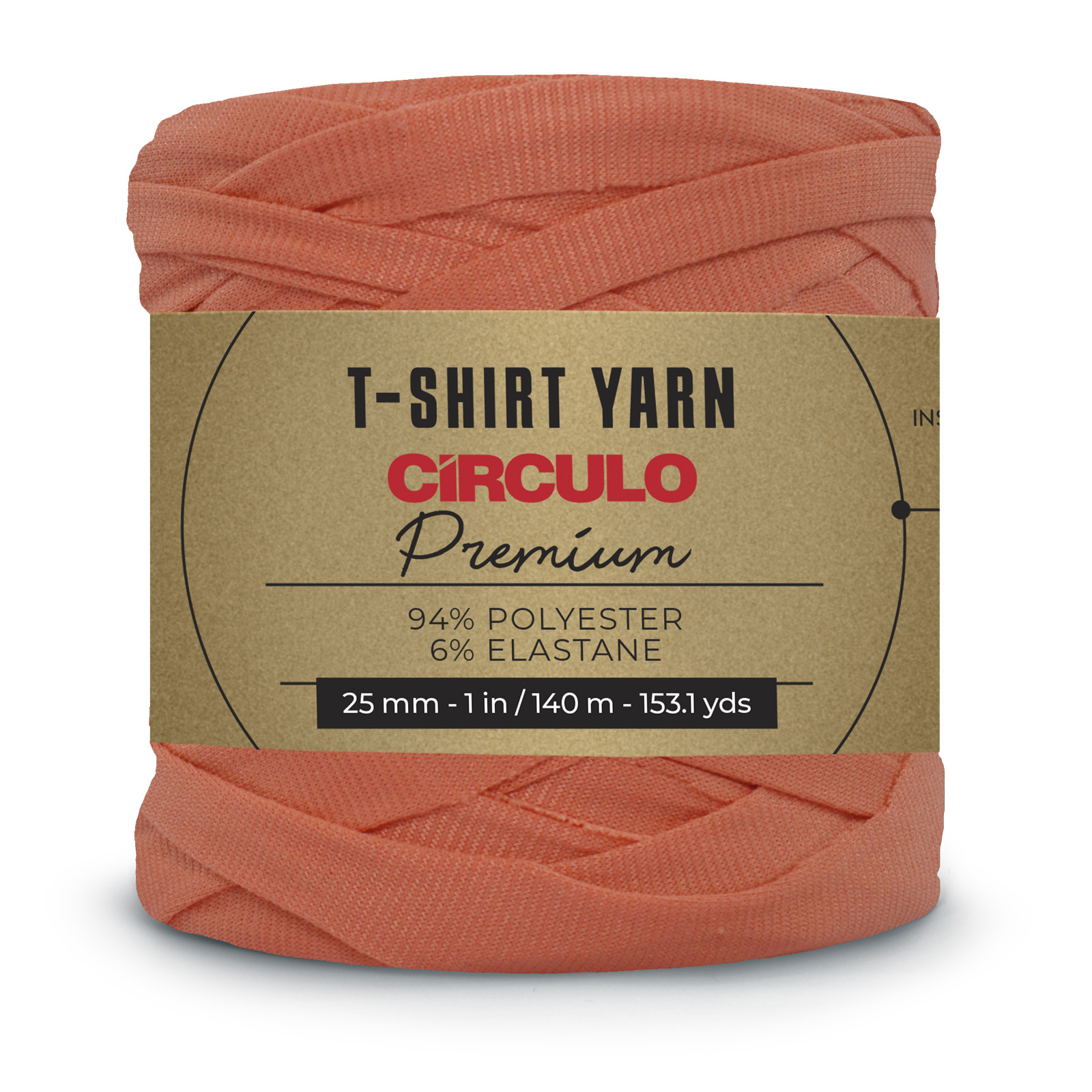 circulo premium t-shirt yarn - porcelain rose (4155) - 270gr (140mt) | 1pc