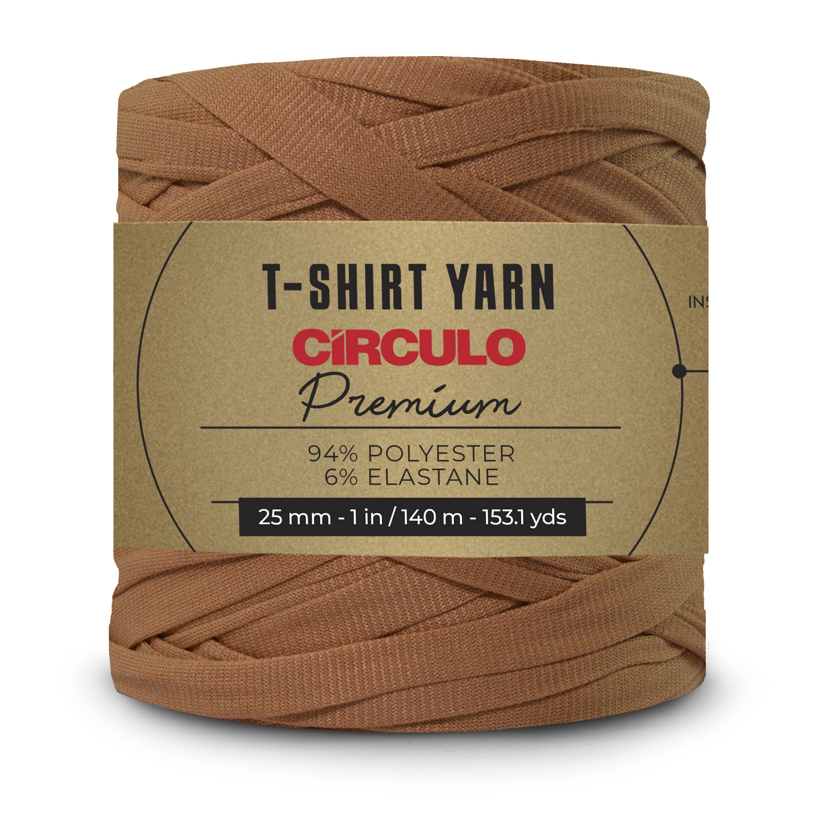 circulo premium t-shirt yarn - cave (7370) - 270gr (140mt) | 1st