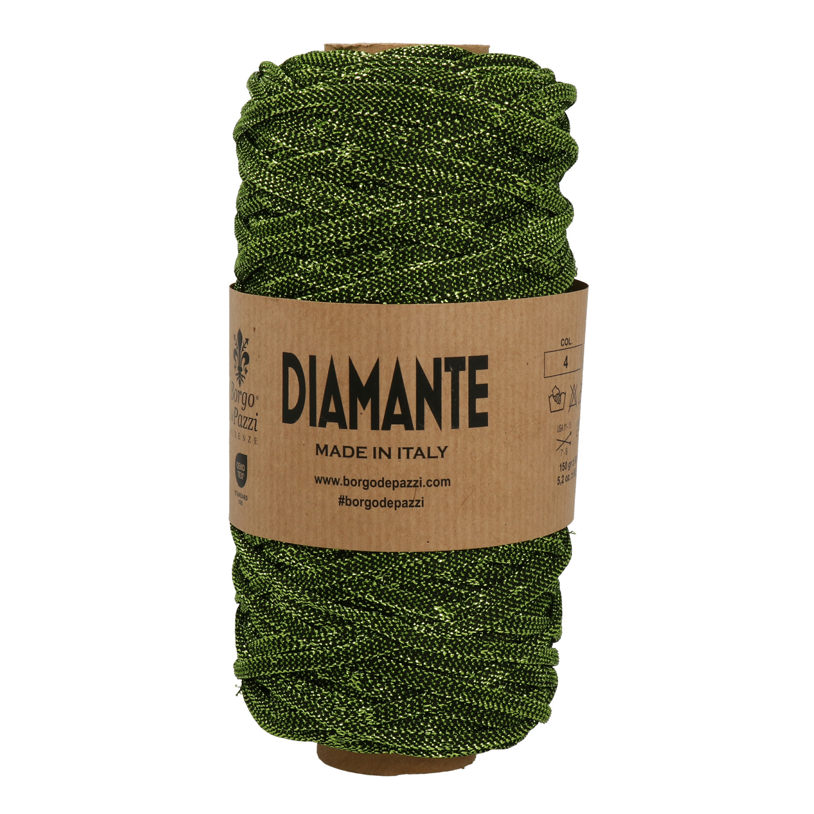 borgo de' pazzi diamante - grün (4) - 150gr (90mt) | 1st